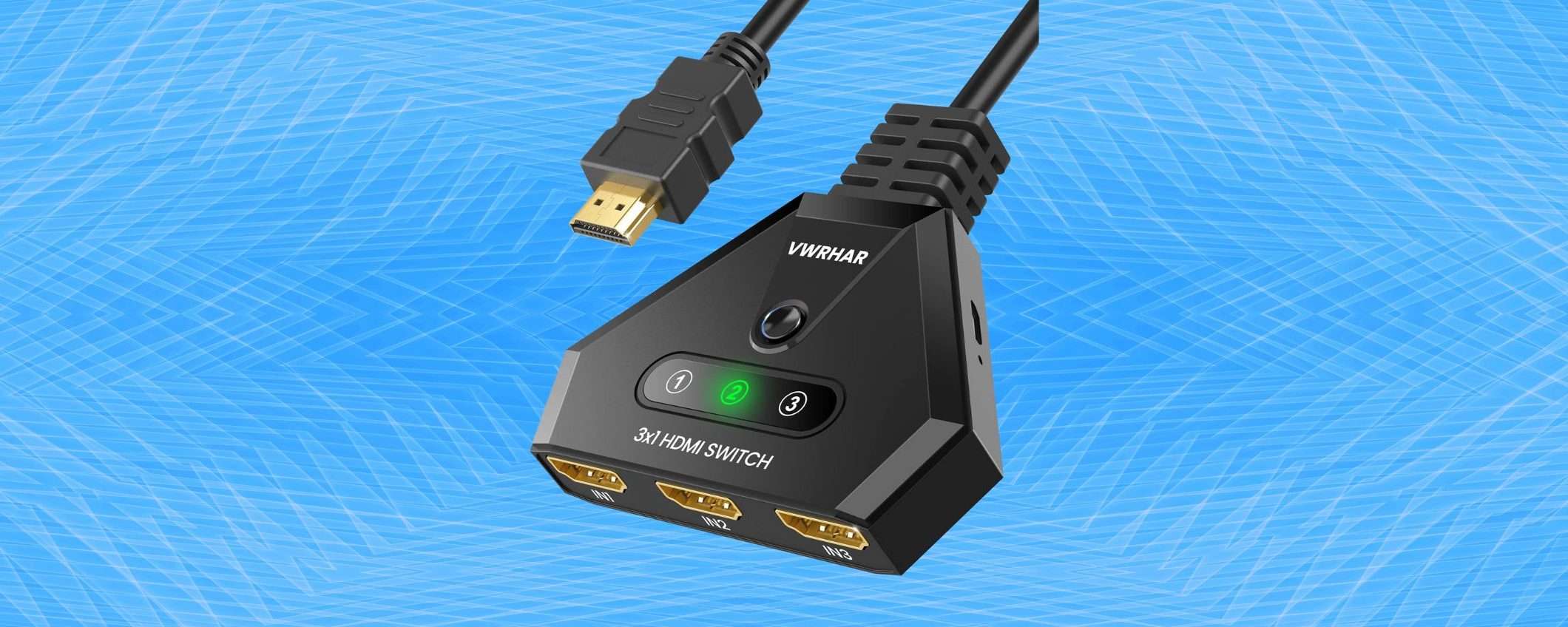 Sdoppiatore HDMI 4K a PREZZO AFFARE su Amazon (-41%) Sdoppiatore HDMI 4K a PREZZO AFFARE su Amazon (-41%)