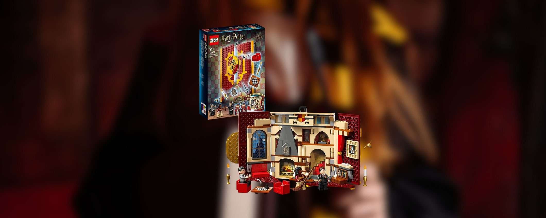 Set LEGO Harry Potter Stendardo Grifondoro in OFFERTA su Amazon (-22%) Set LEGO Harry Potter Stendardo Grifondoro in OFFERTA su Amazon (-22%)