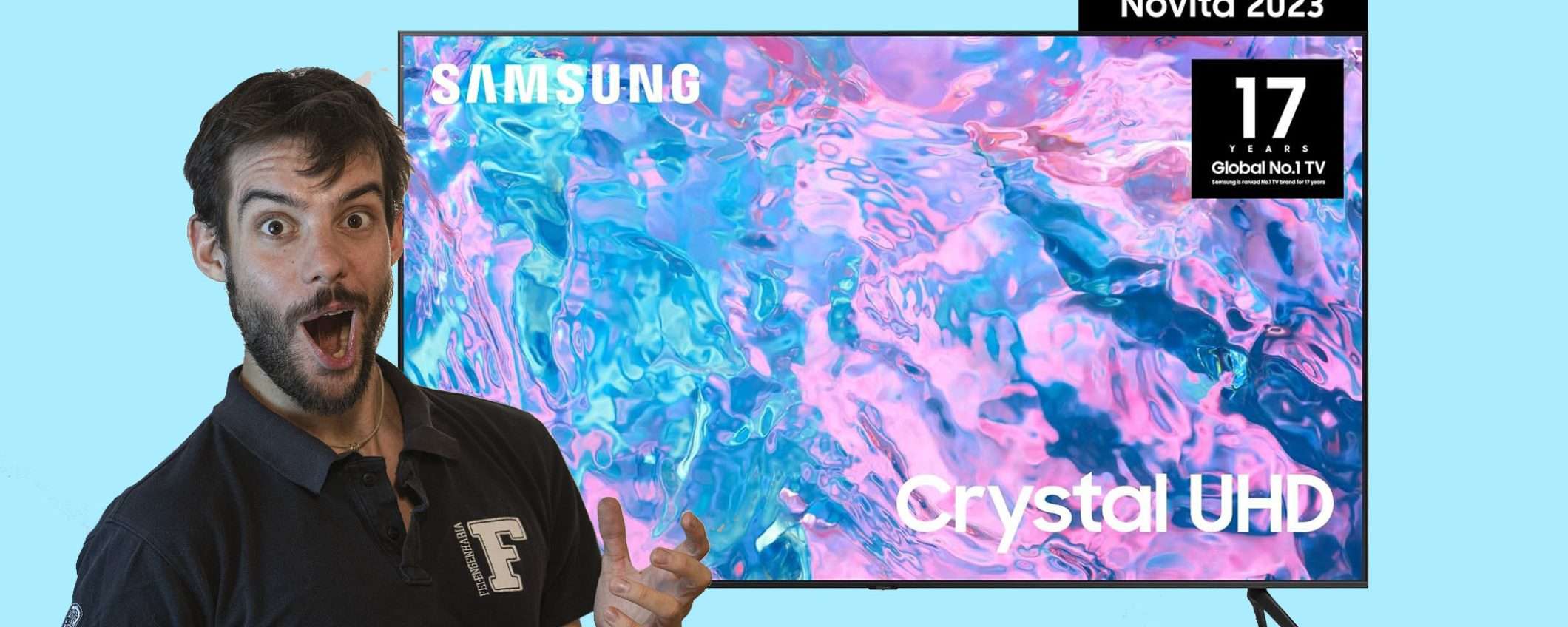 Smart TV Samsung Crystal UHD 4K da 55 Smart TV Samsung Crystal UHD 4K da 55