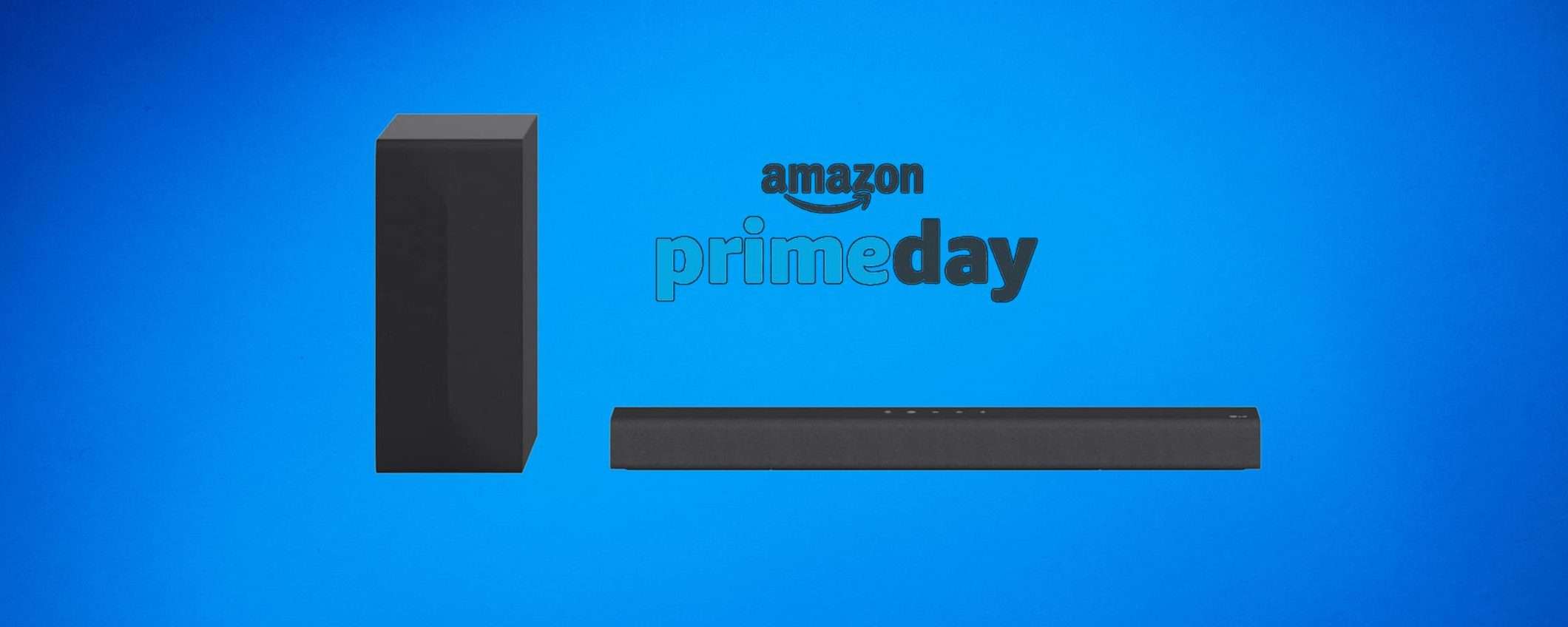 Soundbar LG a 99 euro: SHOCK AMAZON con la Festa delle Offerte Prime Soundbar LG a 99 euro: SHOCK AMAZON con la Festa delle Offerte Prime