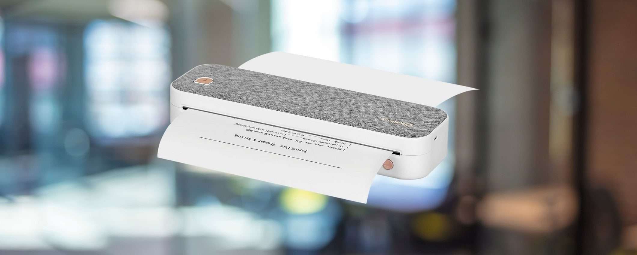 Stampante termica portatile A4 al MINIMO STORICO su Amazon Stampante termica portatile A4 al MINIMO STORICO su Amazon