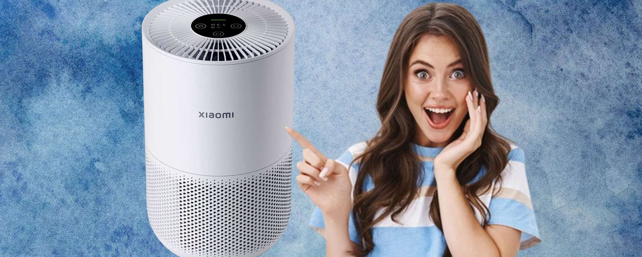 Xiaomi Smart Air Purifier Compact in offerta: MEGA sconto del 51%