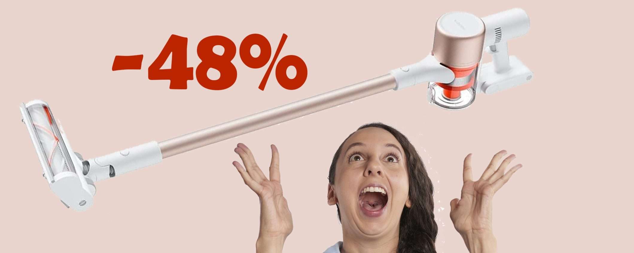 Xiaomi Vacuum Cleaner G9 Plus al prezzo WOW: sconto del 48% Xiaomi Vacuum Cleaner G9 Plus al prezzo WOW: sconto del 48%