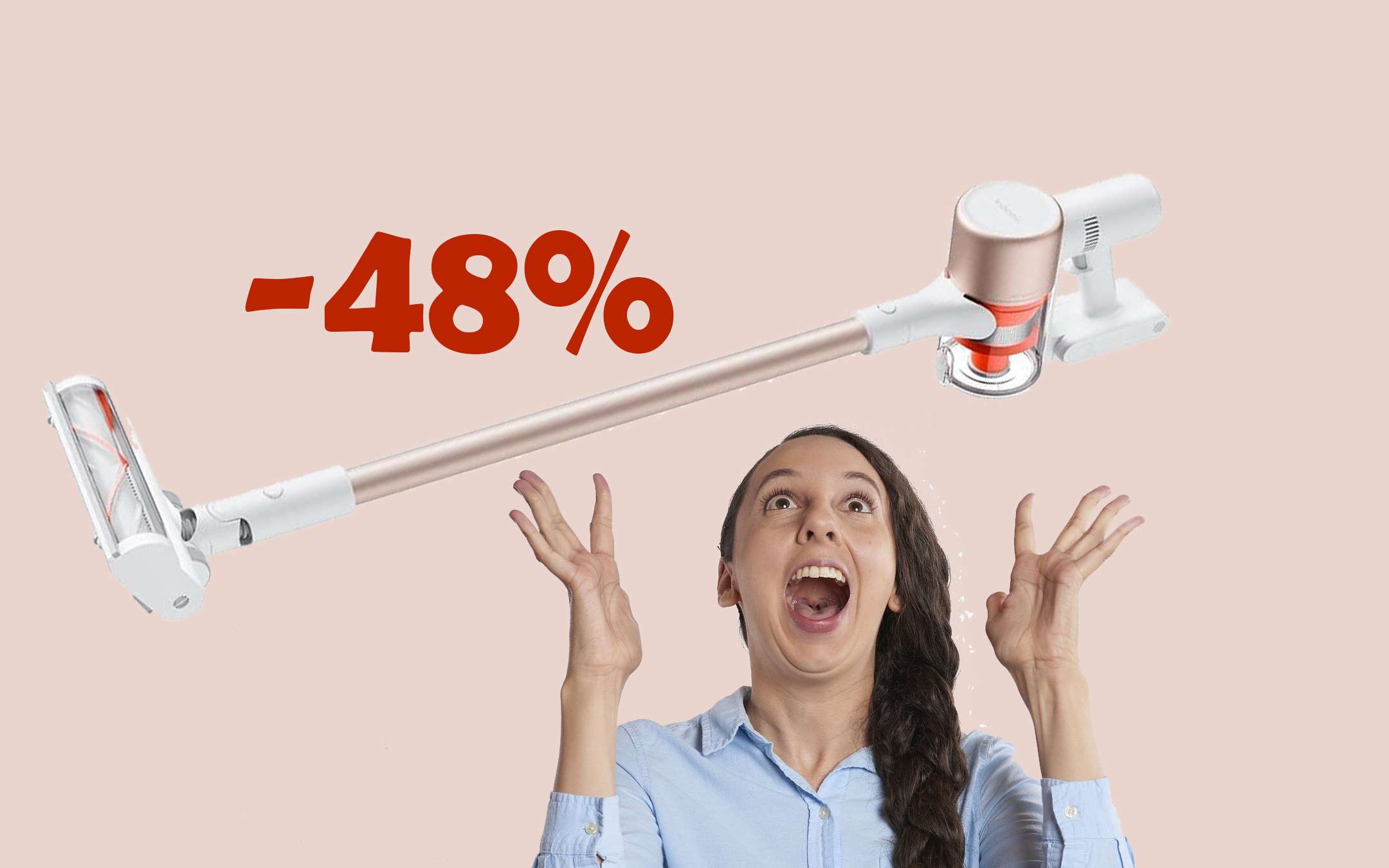 Xiaomi Vacuum Cleaner G9 Plus al prezzo WOW: sconto del 48%