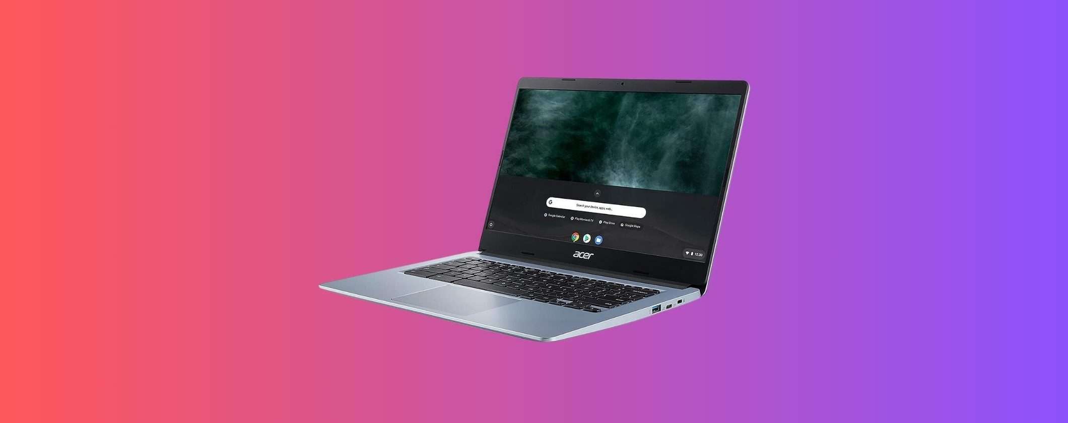 Acer Chromebook 314 sotto i 190€ con la Festa delle Offerte Prime Acer Chromebook 314 sotto i 190€ con la Festa delle Offerte Prime