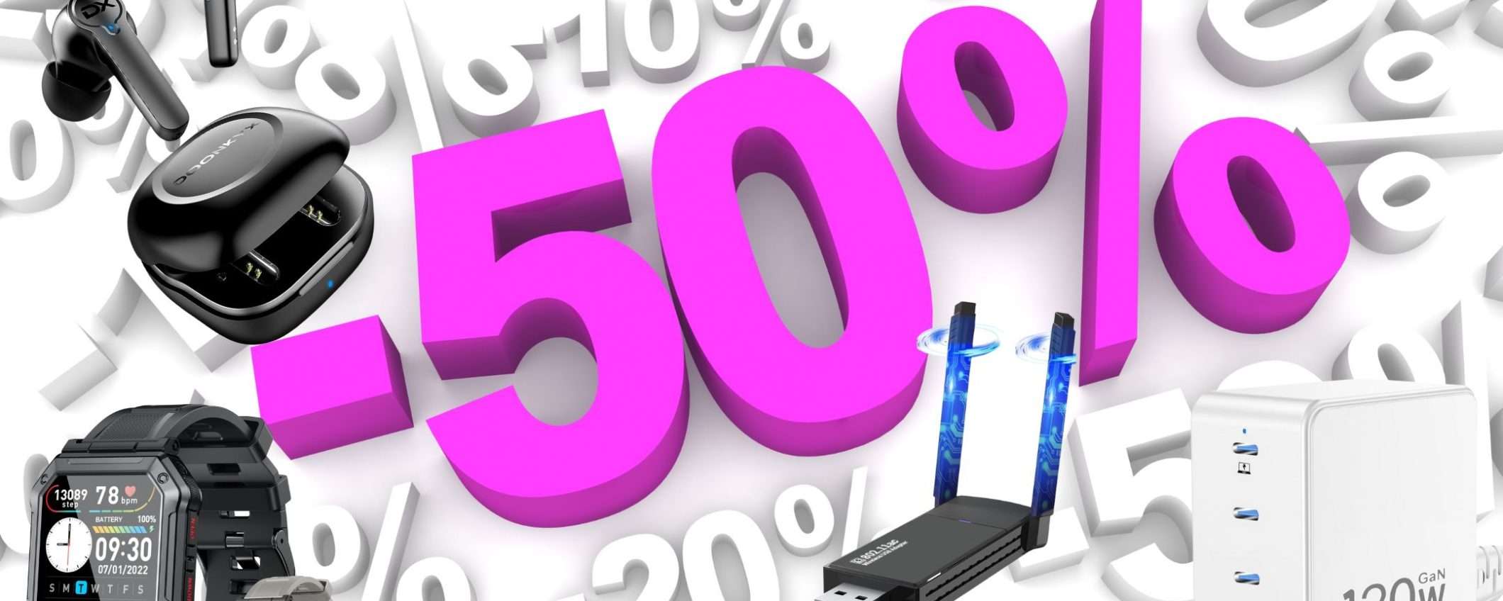 Amazon TUTTO al 50%: 10 occasioni ASSURDE (a partire da 8€)