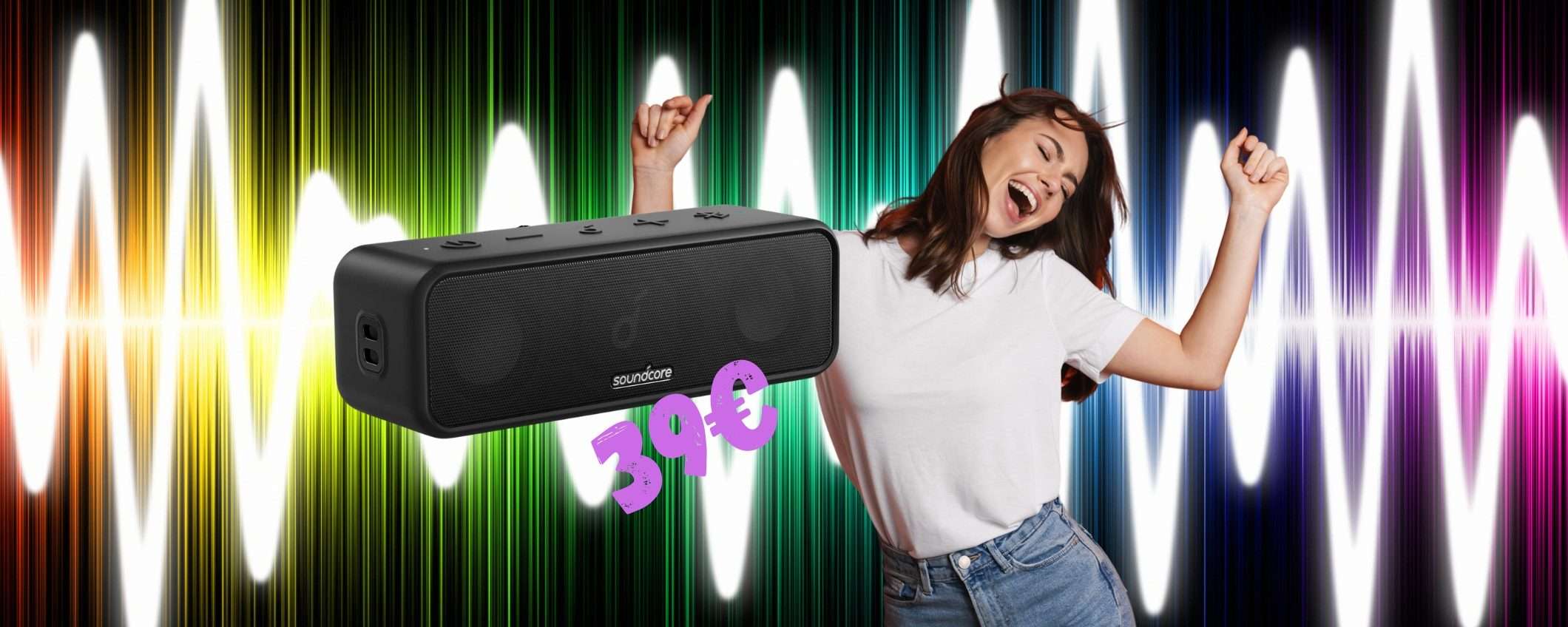 Anker Soundcore 3: speaker Bluetooth POTENTE con autonomia 24H Anker Soundcore 3: speaker Bluetooth POTENTE con autonomia 24H