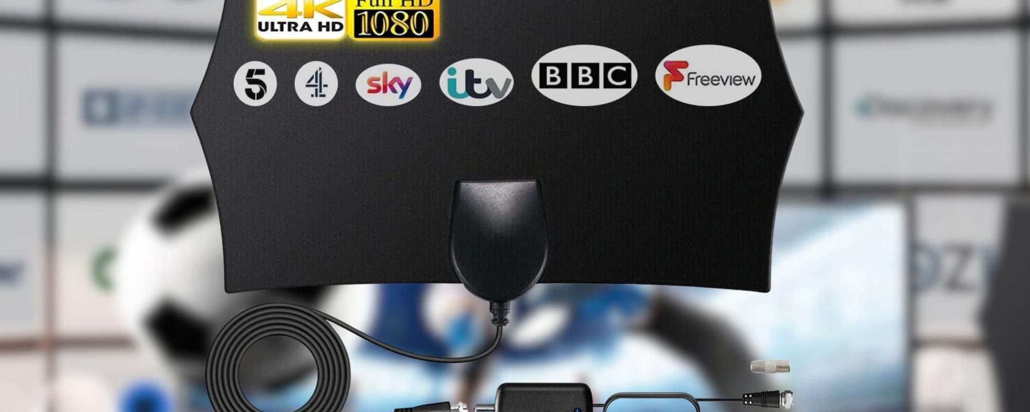 Segnale TV POTENTISSIMO con 8€ grazie all'antenna con amplificatore Segnale TV POTENTISSIMO con 8€ grazie all'antenna con amplificatore