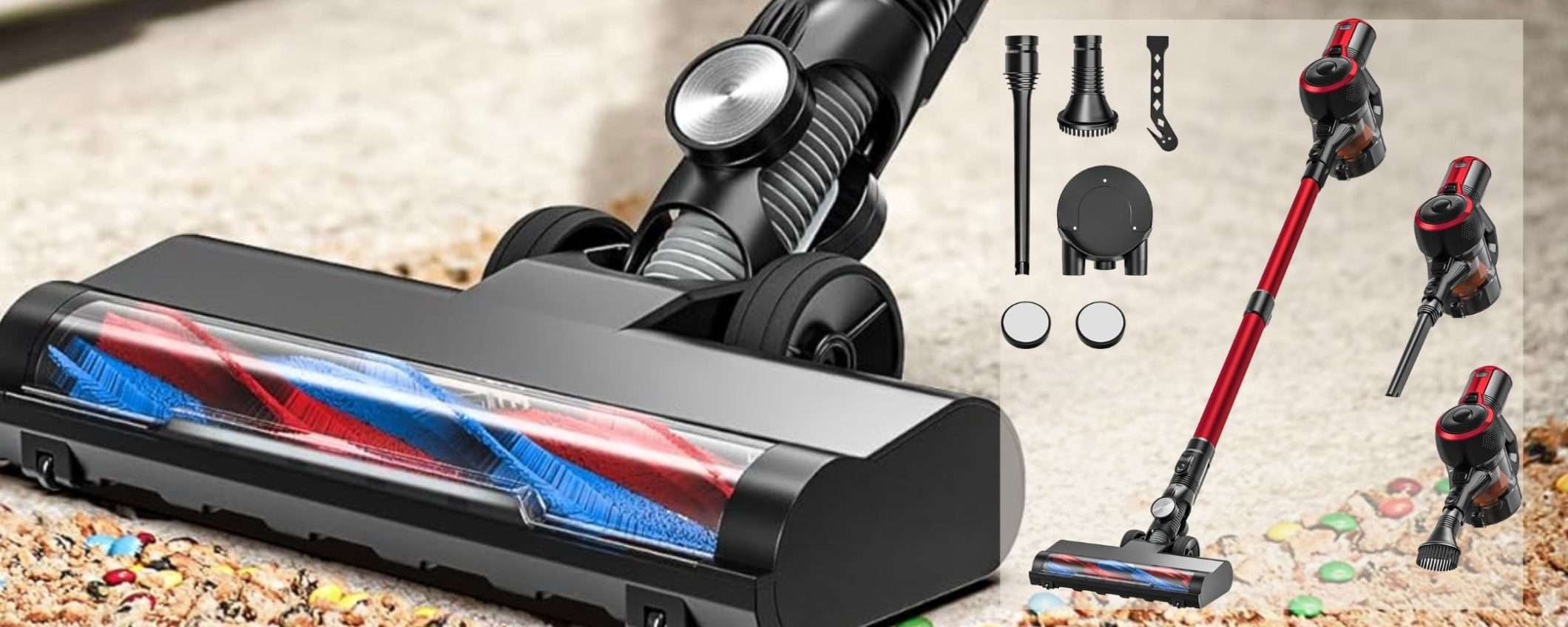 Aspirapolvere wireless POTENTISSIMO a prezzo assurdo (75€) Aspirapolvere wireless POTENTISSIMO a prezzo assurdo (75€)