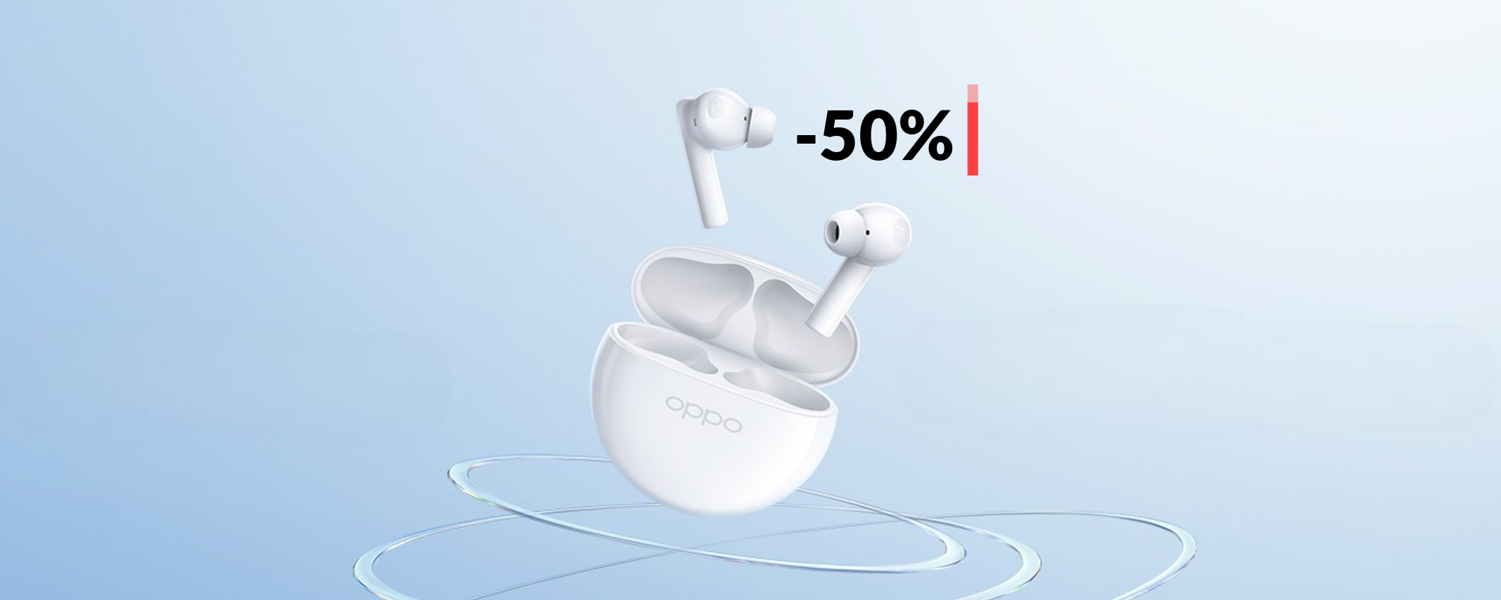 Auricolari Oppo a METÀ prezzo: oltre un giorno di musica (24€) Auricolari Oppo a METÀ prezzo: oltre un giorno di musica (24€)