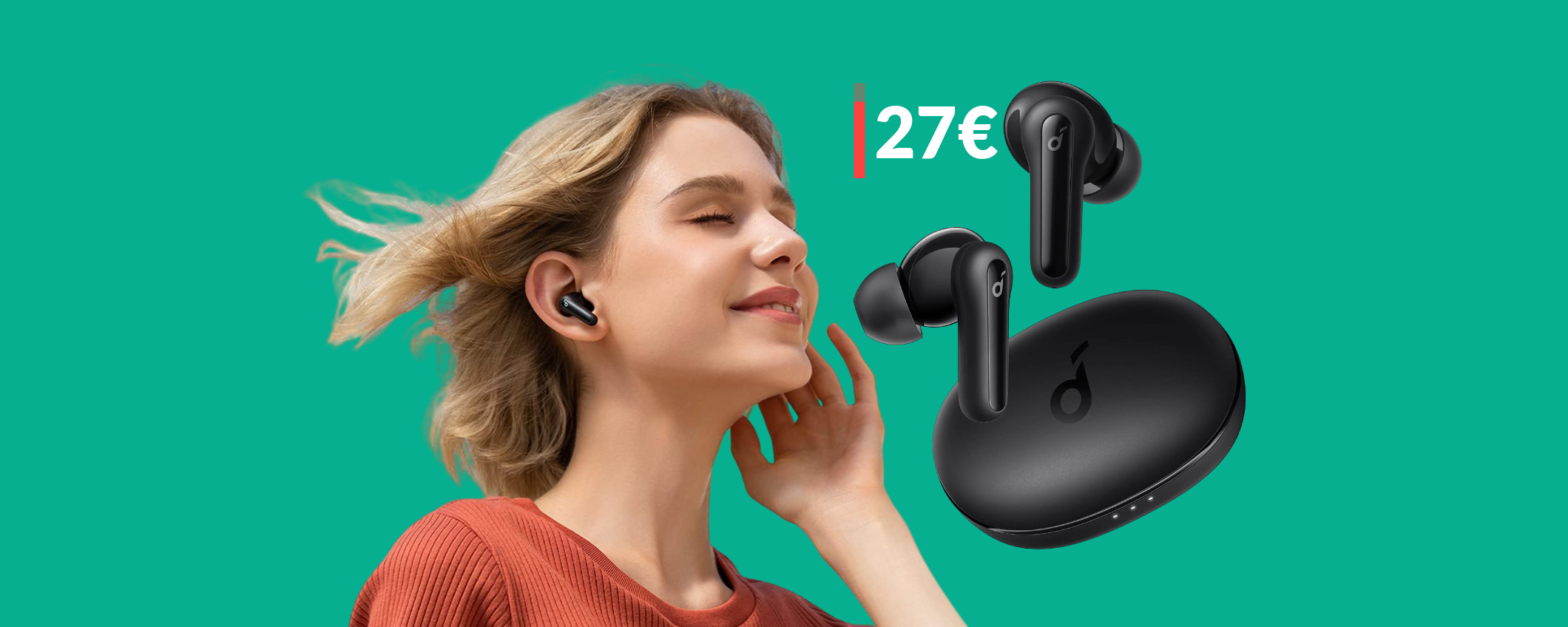 Auricolari Soundcore da non perdere a soli 27€: DOPPIO SCONTO Auricolari Soundcore da non perdere a soli 27€: DOPPIO SCONTO