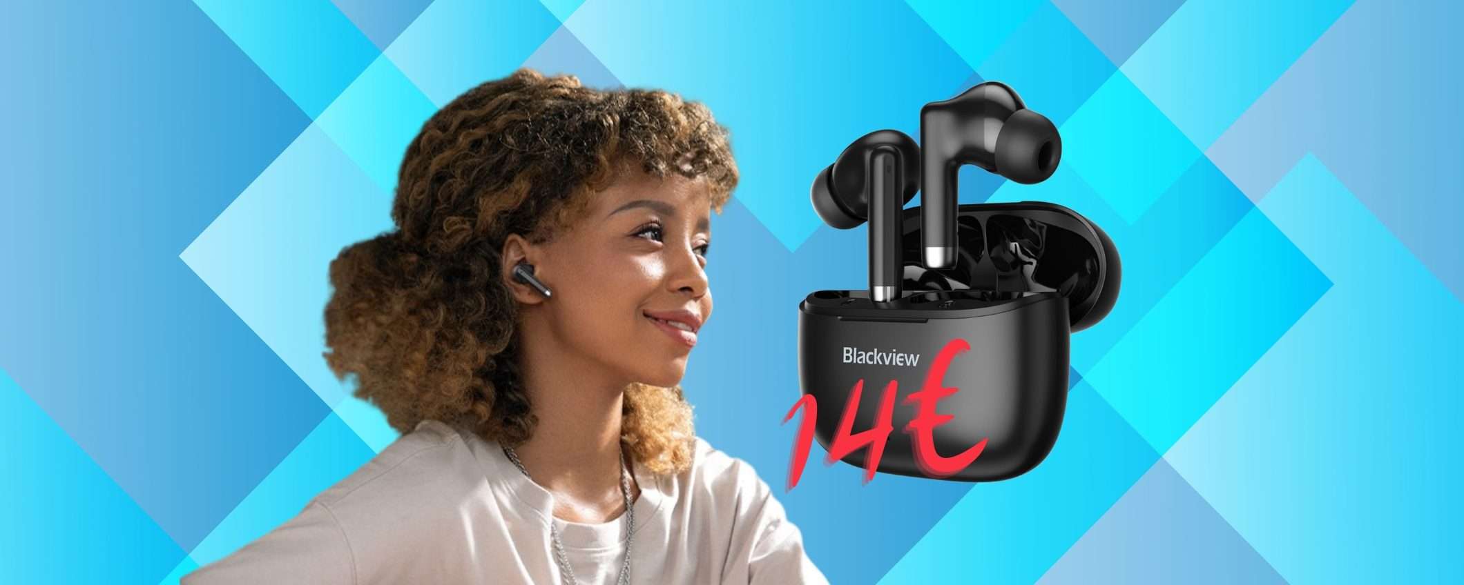 Blackview AirBuds 4: OFFERTA BOMBA di Amazon (14€) Blackview AirBuds 4: OFFERTA BOMBA di Amazon (14€)