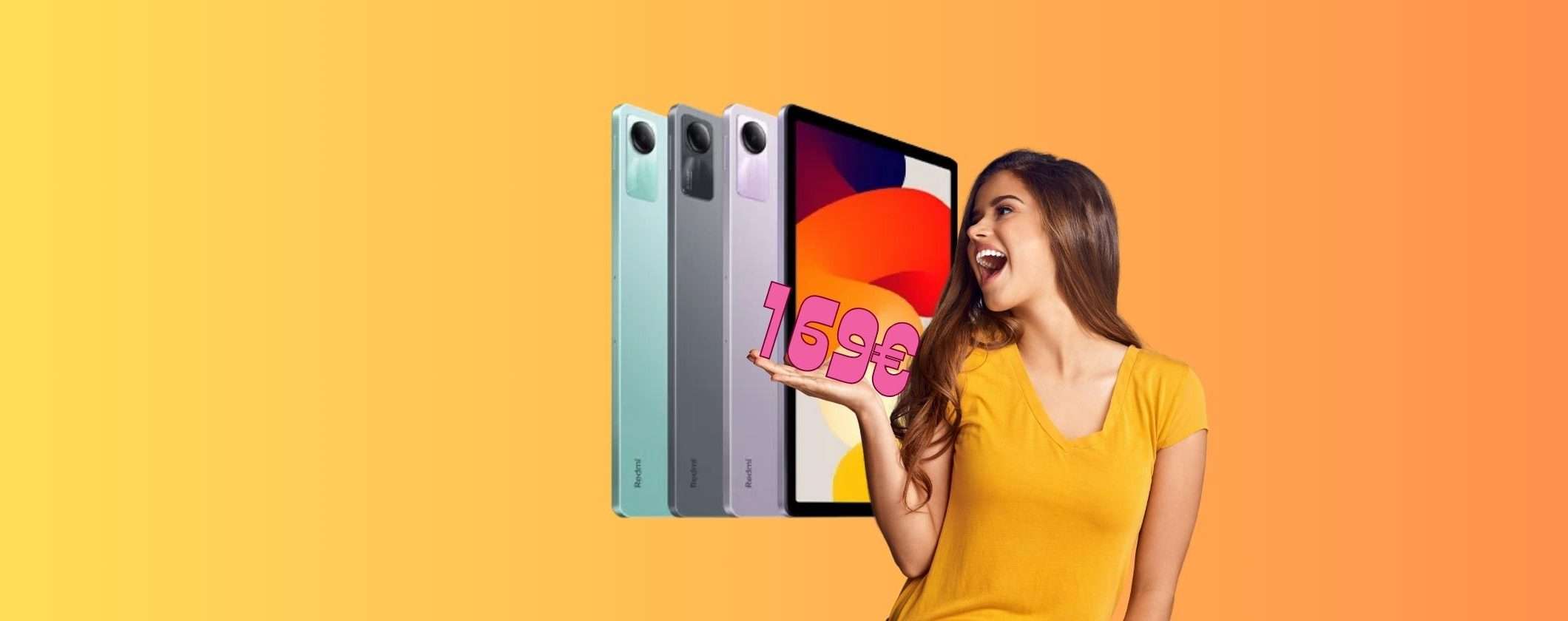 BOMBA Xiaomi Redmi Pad SE: solo 169€ su Unieuro BOMBA Xiaomi Redmi Pad SE: solo 169€ su Unieuro