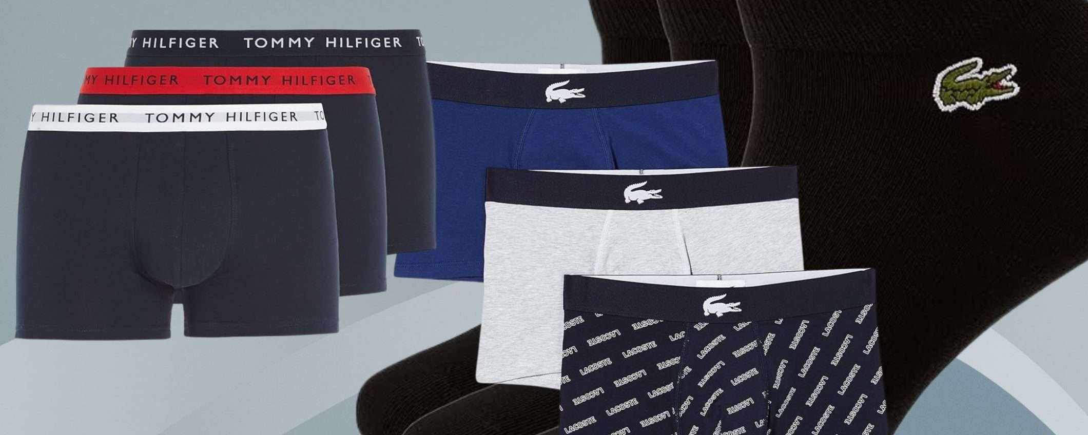 Boxer, slip e calze di marca in SVENDITA TOTALE su Amazon