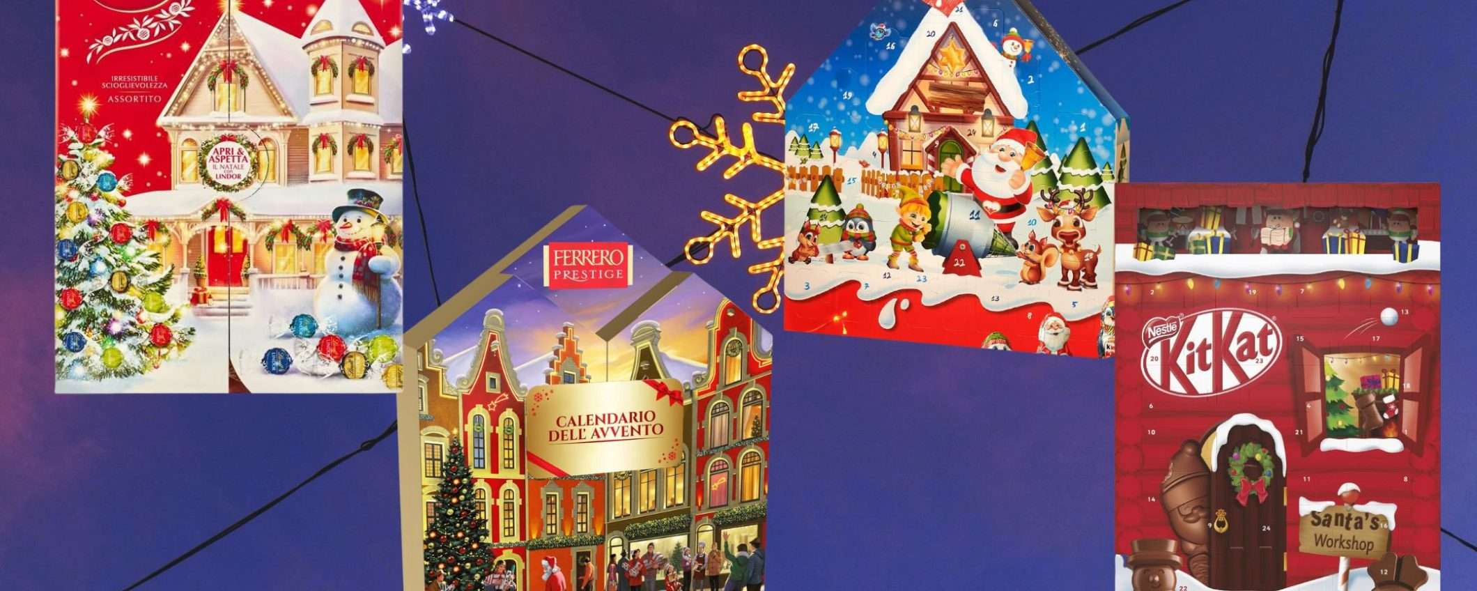 Calendari dell'Avvento di marca SCONTATISSIMI su Amazon: tutto fino a 15€