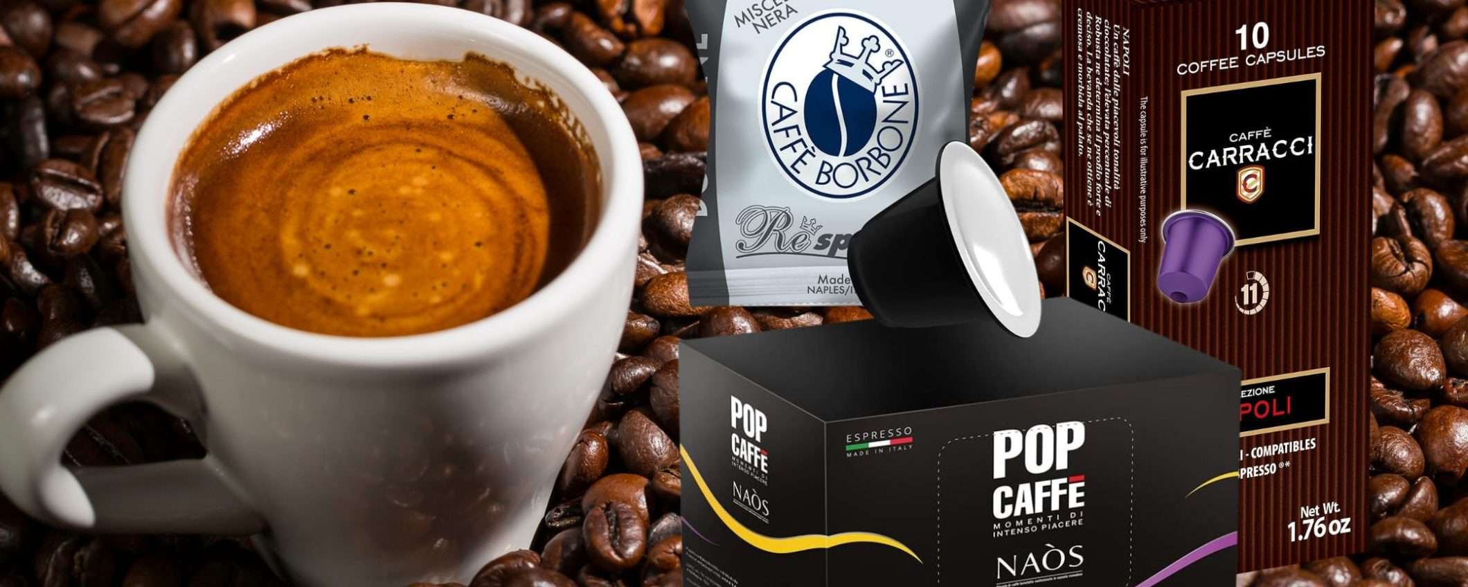 Caffè in capsule compatibili Nespresso: promo SHOCK su Amazon (da 0,15€) Caffè in capsule compatibili Nespresso: promo SHOCK su Amazon (da 0,15€)