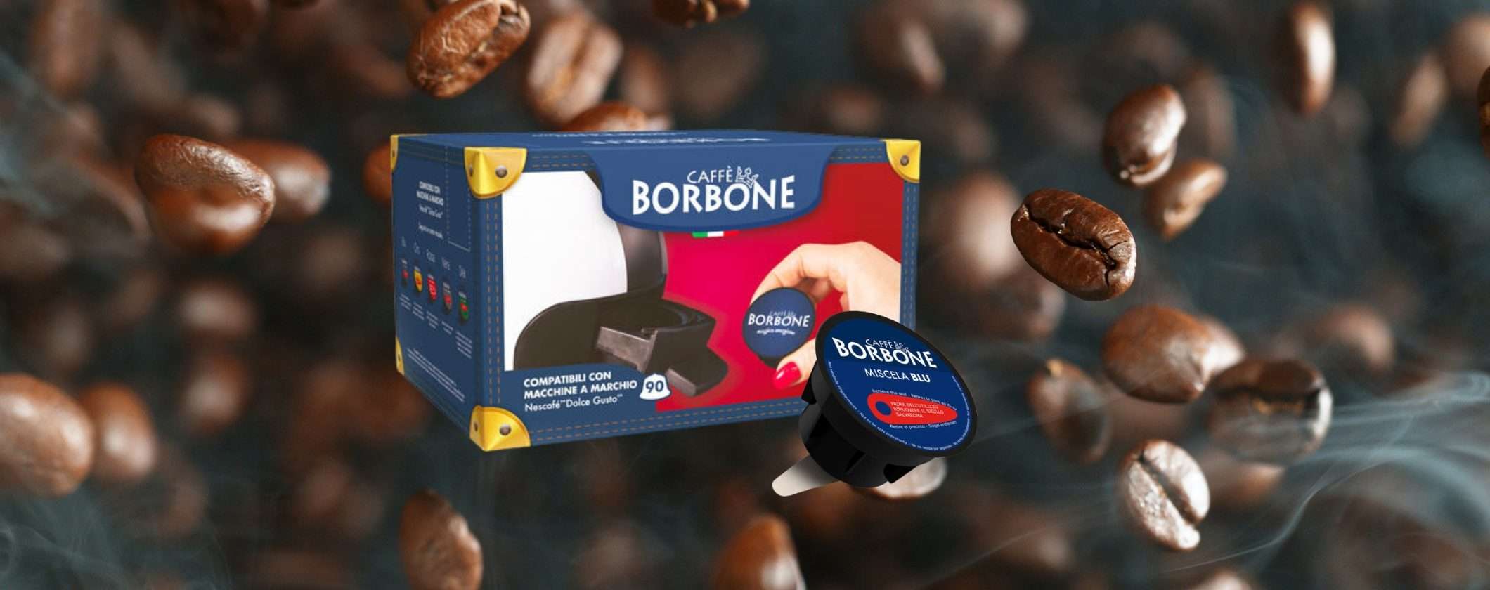 Capsule Caffè Borbone per Dolce Gusto Nescafé a soli 0,20€: follia