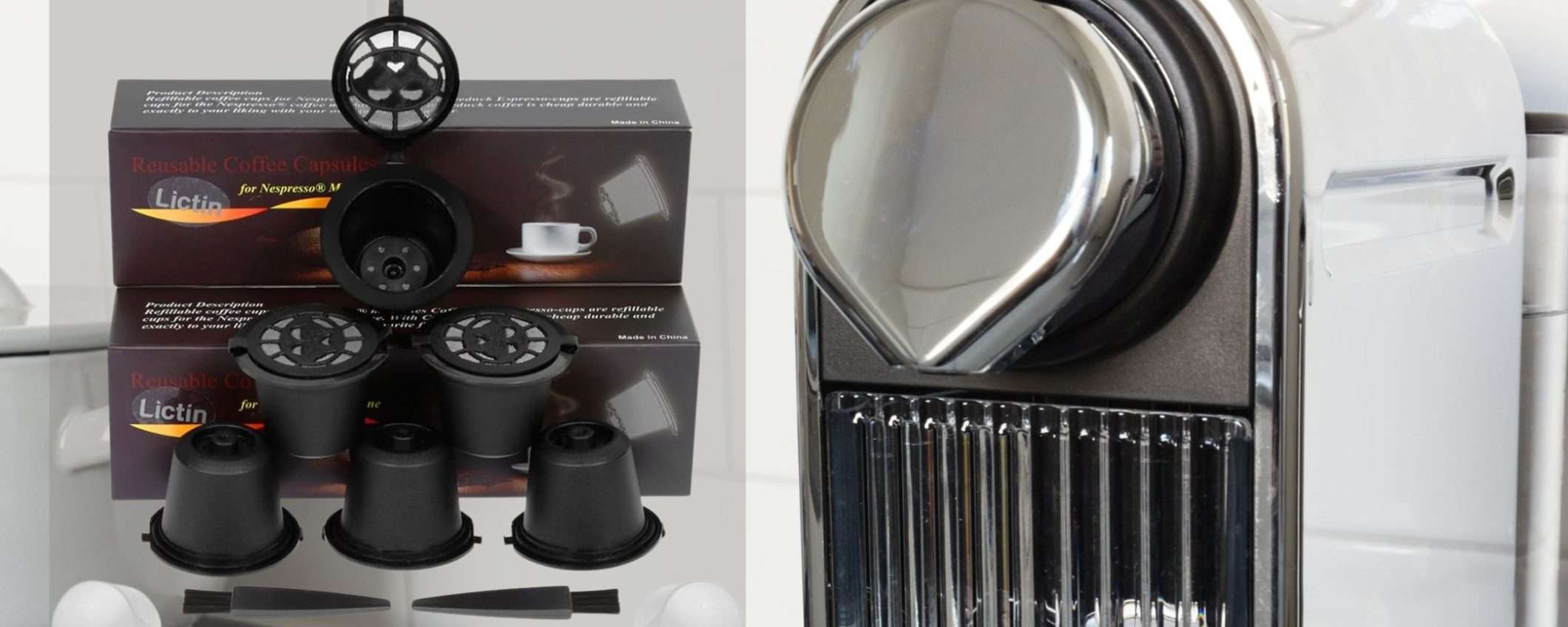 Capsula FURBA ricaricabile compatibile Nespresso a 2€ su Amazon: da avere