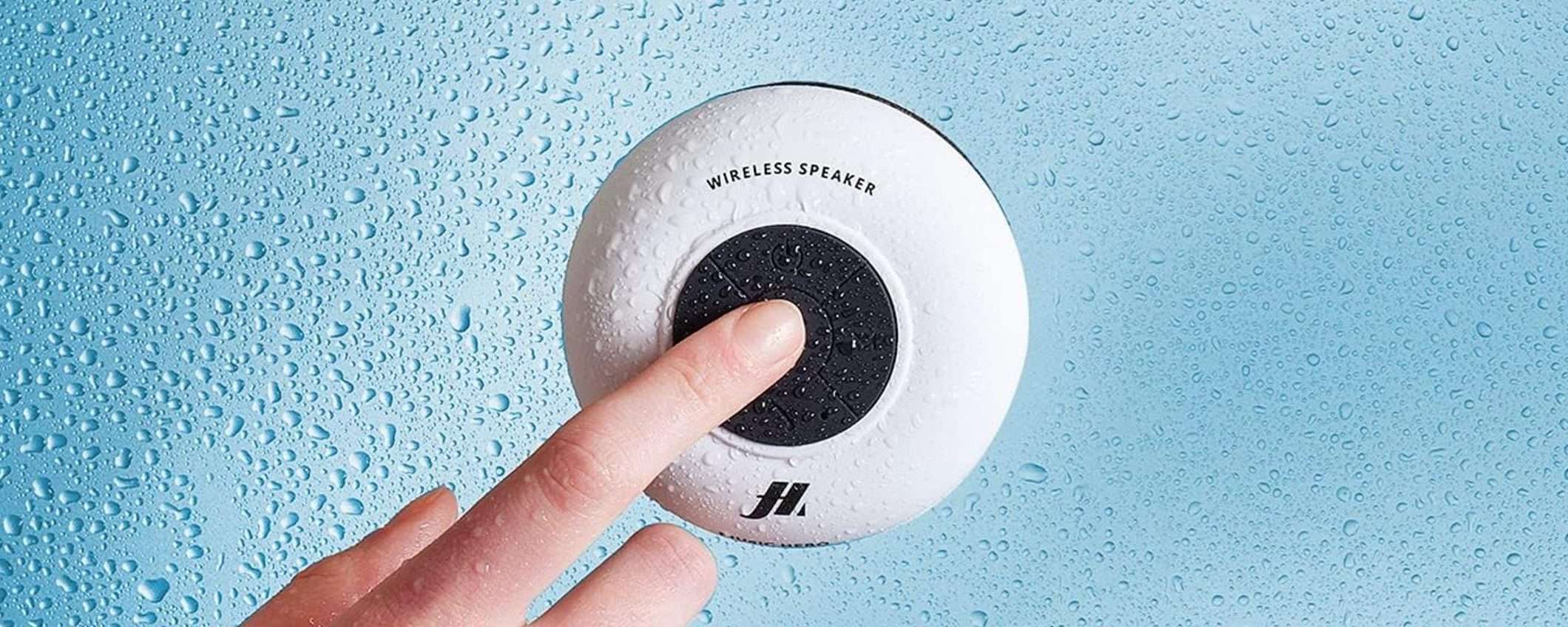 Cassa Bluetooth con ventosa: puoi usarla anche in doccia (17€) Cassa Bluetooth con ventosa: puoi usarla anche in doccia (17€)