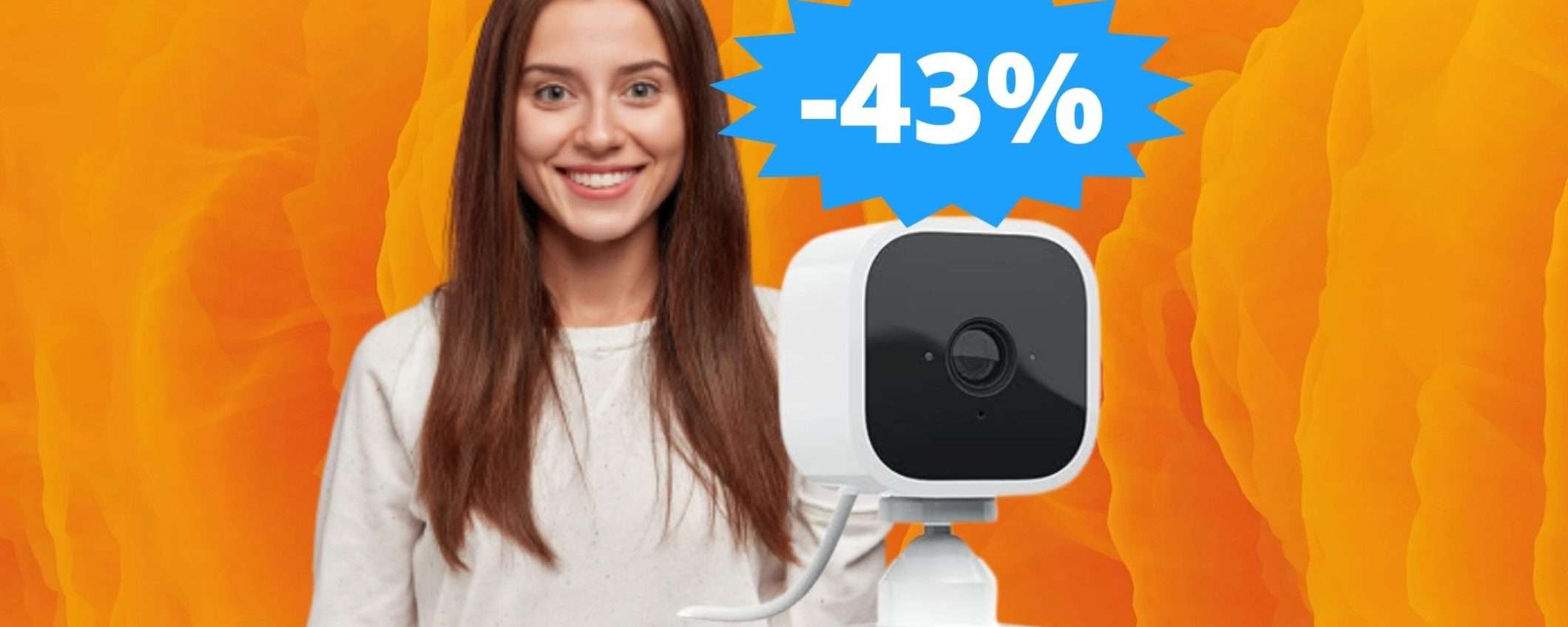 Amazon Blink Mini: videosorveglianza per interni ad un prezzo FOLLE Amazon Blink Mini: videosorveglianza per interni ad un prezzo FOLLE