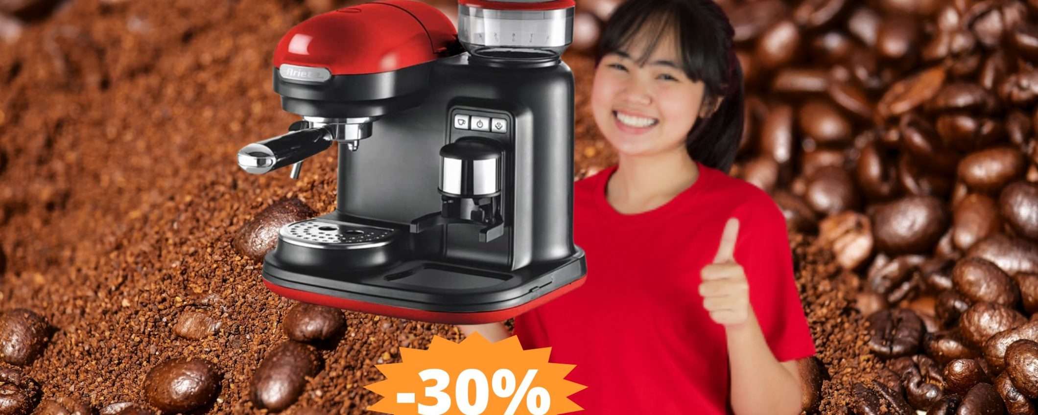 Macchina caffè Ariete Moderna: prezzo STRAORDINARIO su Amazon Macchina caffè Ariete Moderna: prezzo STRAORDINARIO su Amazon
