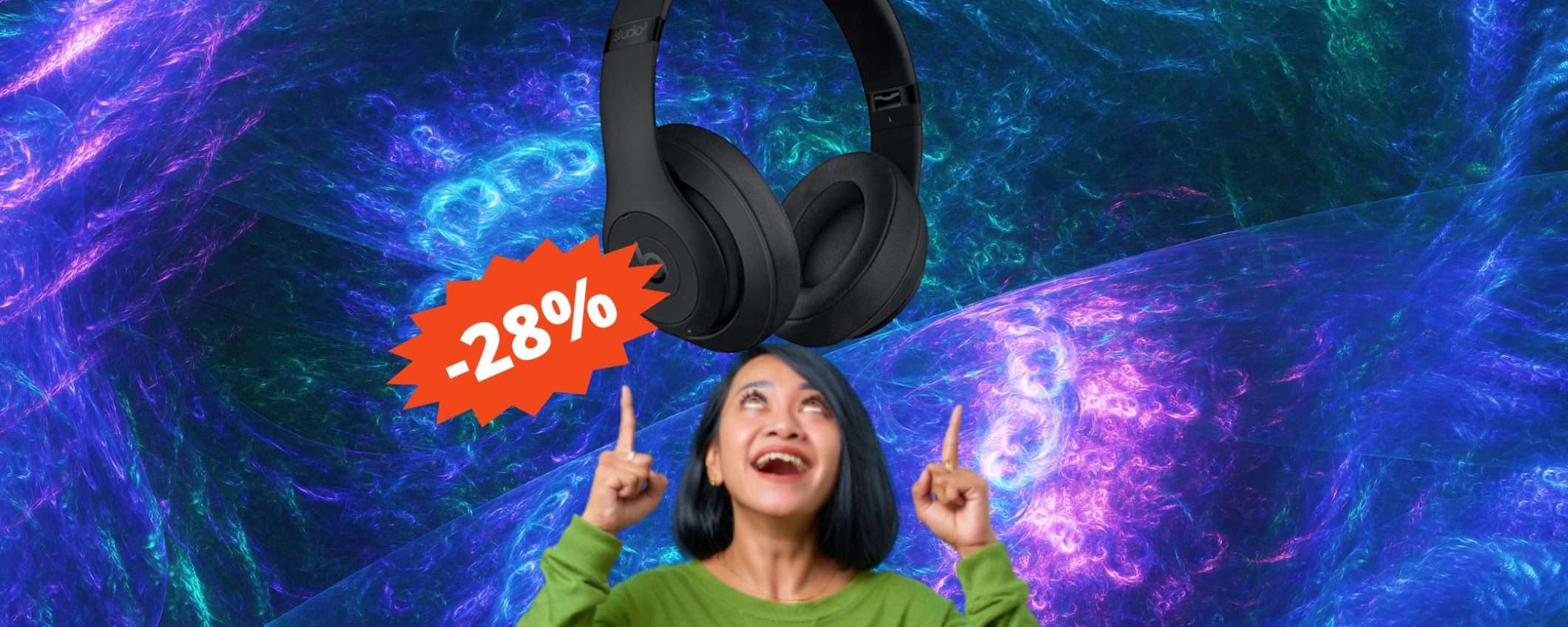 Cuffie Beats Studio3: SUPER sconto del 28% su Amazon Cuffie Beats Studio3: SUPER sconto del 28% su Amazon
