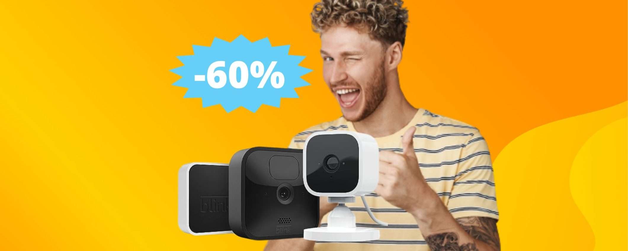 Videosorveglianza Blink Outdoor + Mini: CROLLO del prezzo su Amazon Videosorveglianza Blink Outdoor + Mini: CROLLO del prezzo su Amazon