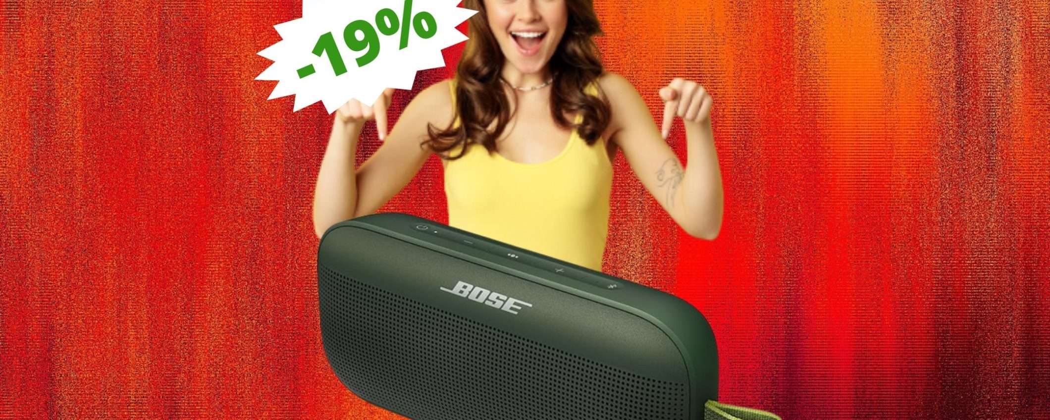 Bose SoundLink Flex: SUPER sconto del 19% su Amazon Bose SoundLink Flex: SUPER sconto del 19% su Amazon