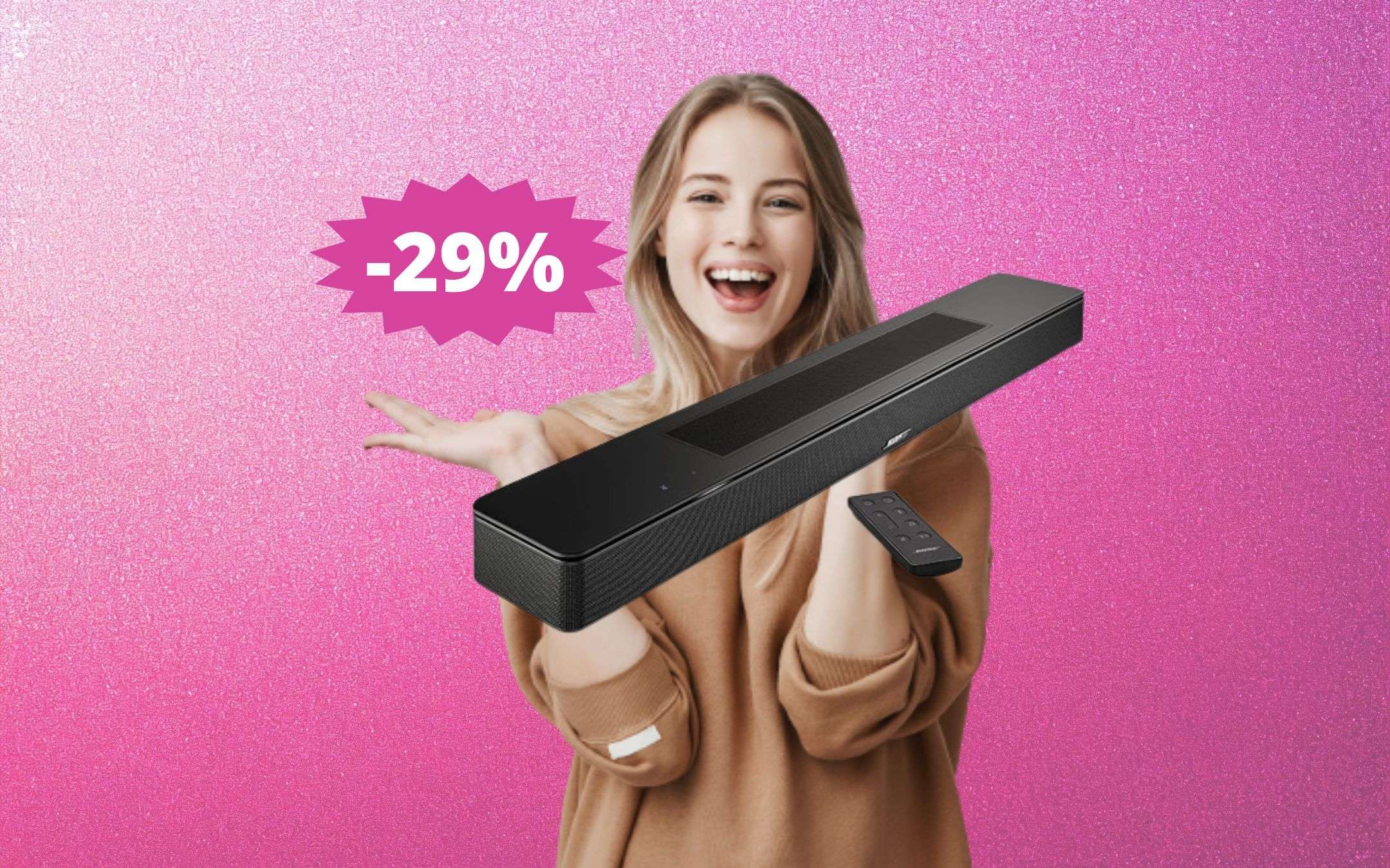 Bose Soundbar 550 MEGA sconto del 29 su Amazon