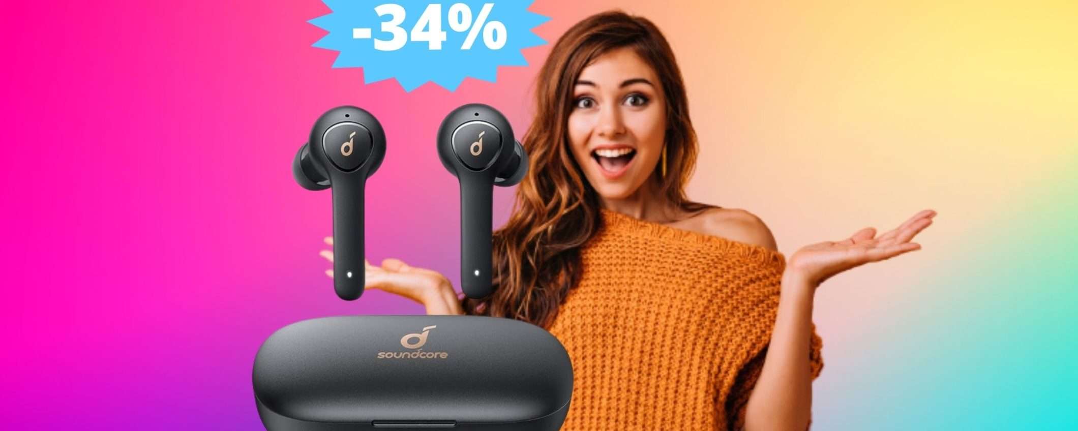 Cuffie Soundcore Life P2: MEGA sconto del 34% su Amazon Cuffie Soundcore Life P2: MEGA sconto del 34% su Amazon