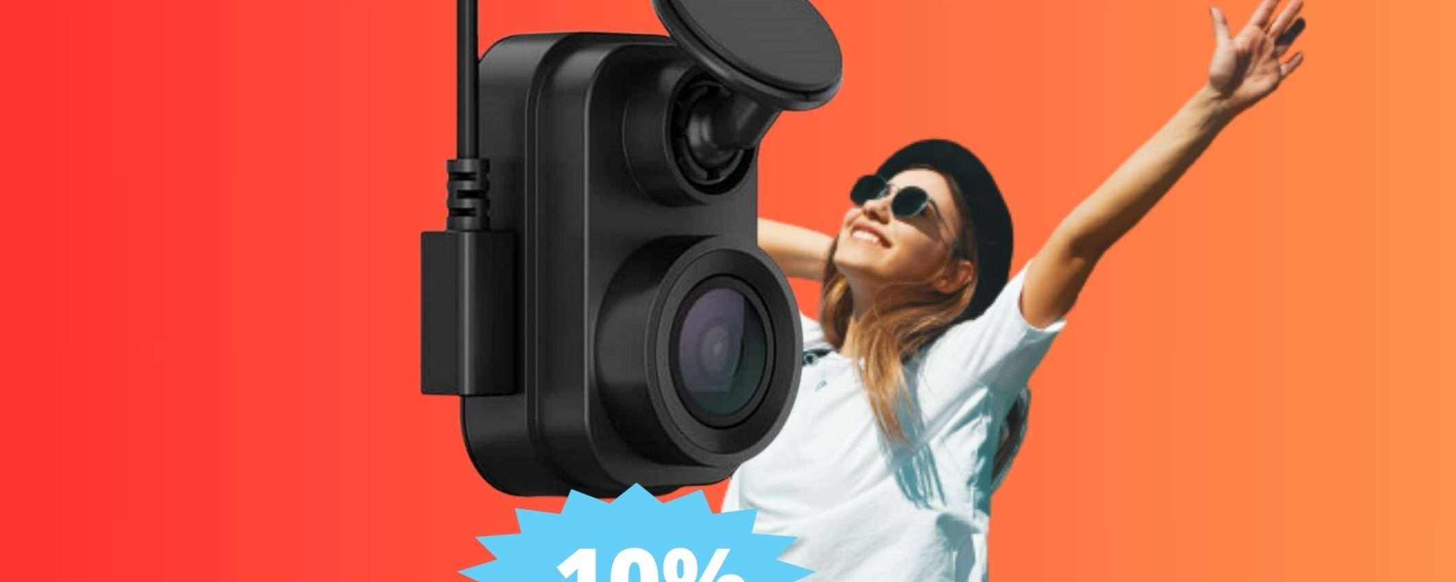 Garmin Dash Cam Mini 2: sconto VANTAGGIOSO su Amazon Garmin Dash Cam Mini 2: sconto VANTAGGIOSO su Amazon
