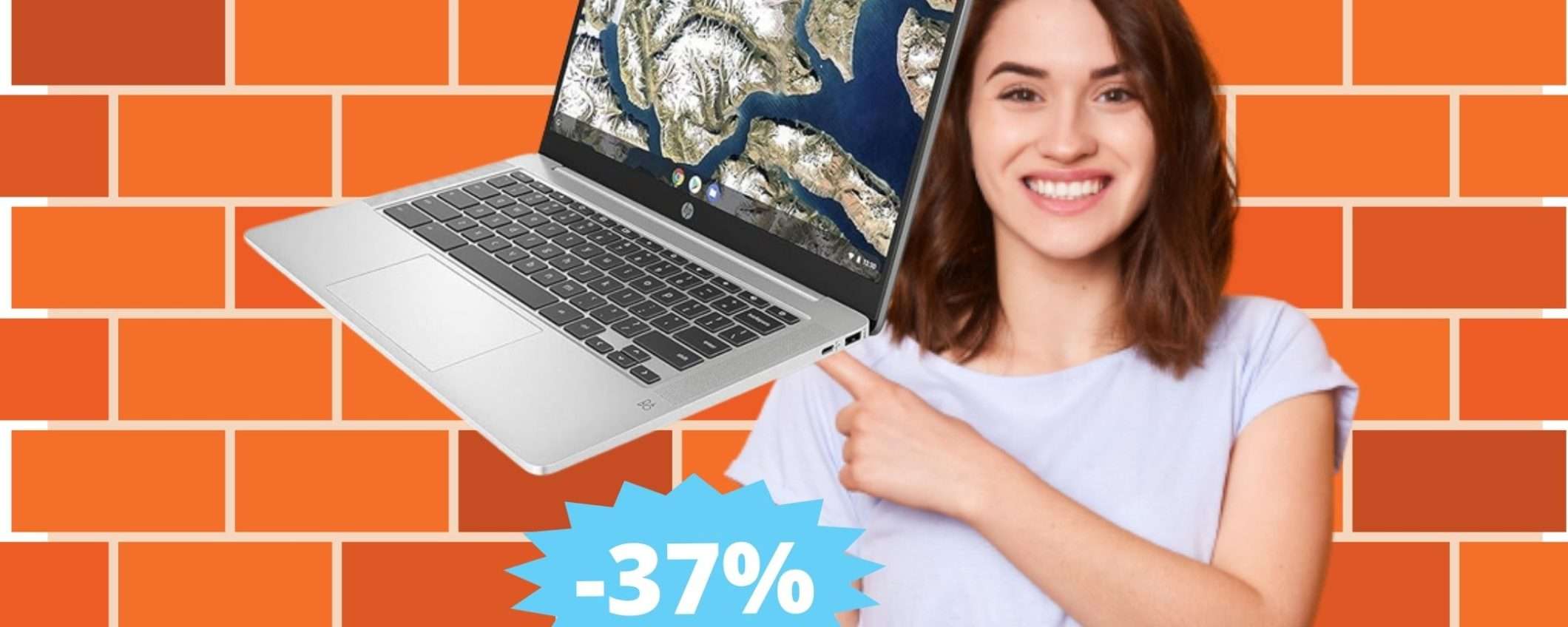 HP Chromebook 14a: un AFFARE da prendere al volo (-37%) HP Chromebook 14a: un AFFARE da prendere al volo (-37%)