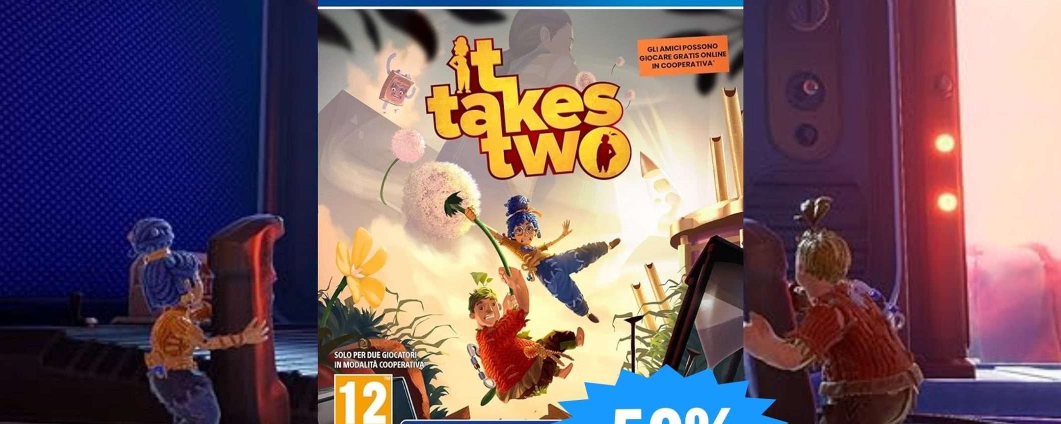 It Takes Two PS4: sconto IRRESISTIBILE su Amazon (-50%) It Takes Two PS4: sconto IRRESISTIBILE su Amazon (-50%)