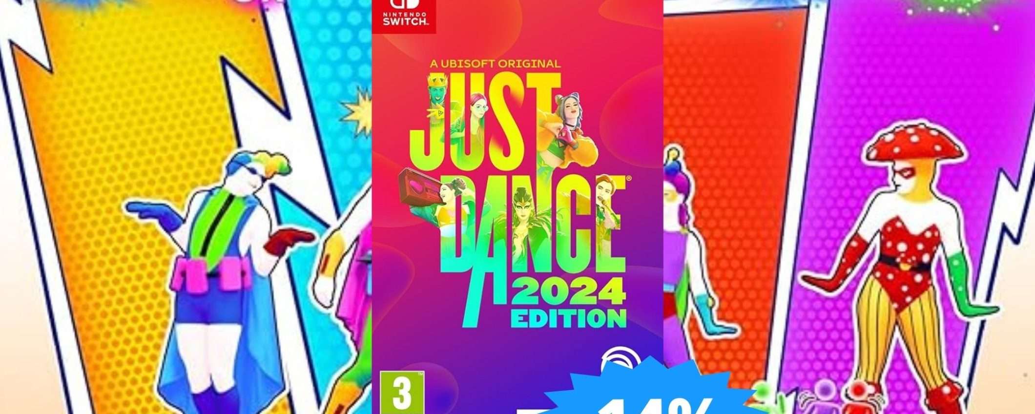 Just Dance 2024 Edition: FINALMENTE in sconto su Amazon Just Dance 2024 Edition: FINALMENTE in sconto su Amazon