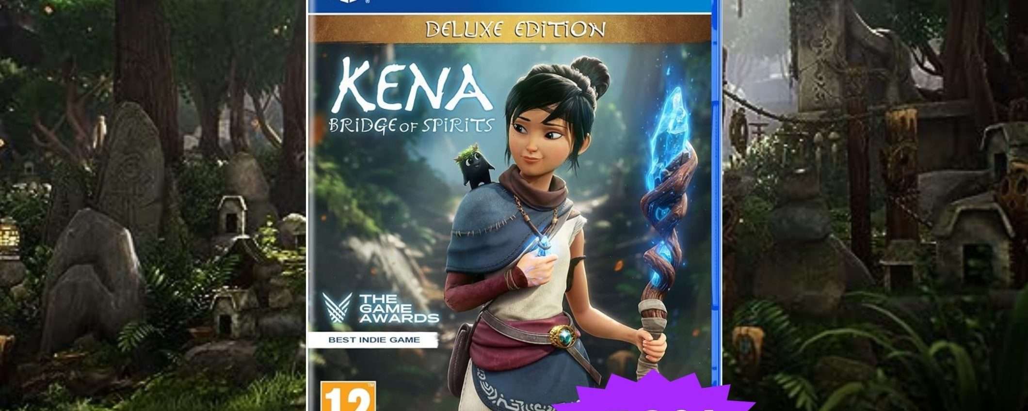 Kena Bridge of Spirits per PS4: un AFFARE da non perdere (-50%) Kena Bridge of Spirits per PS4: un AFFARE da non perdere (-50%)