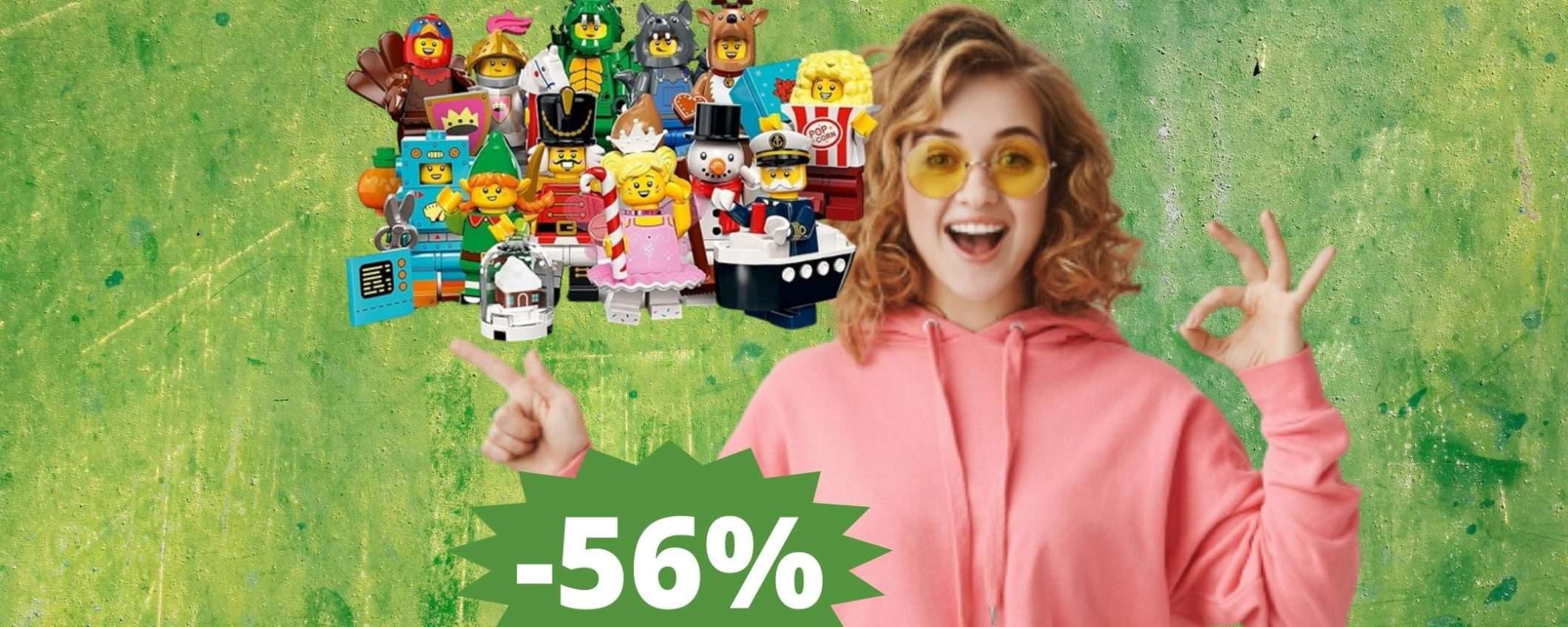 LEGO Minifigures Serie 23: sconto FOLLE del 56% su Amazon LEGO Minifigures Serie 23: sconto FOLLE del 56% su Amazon