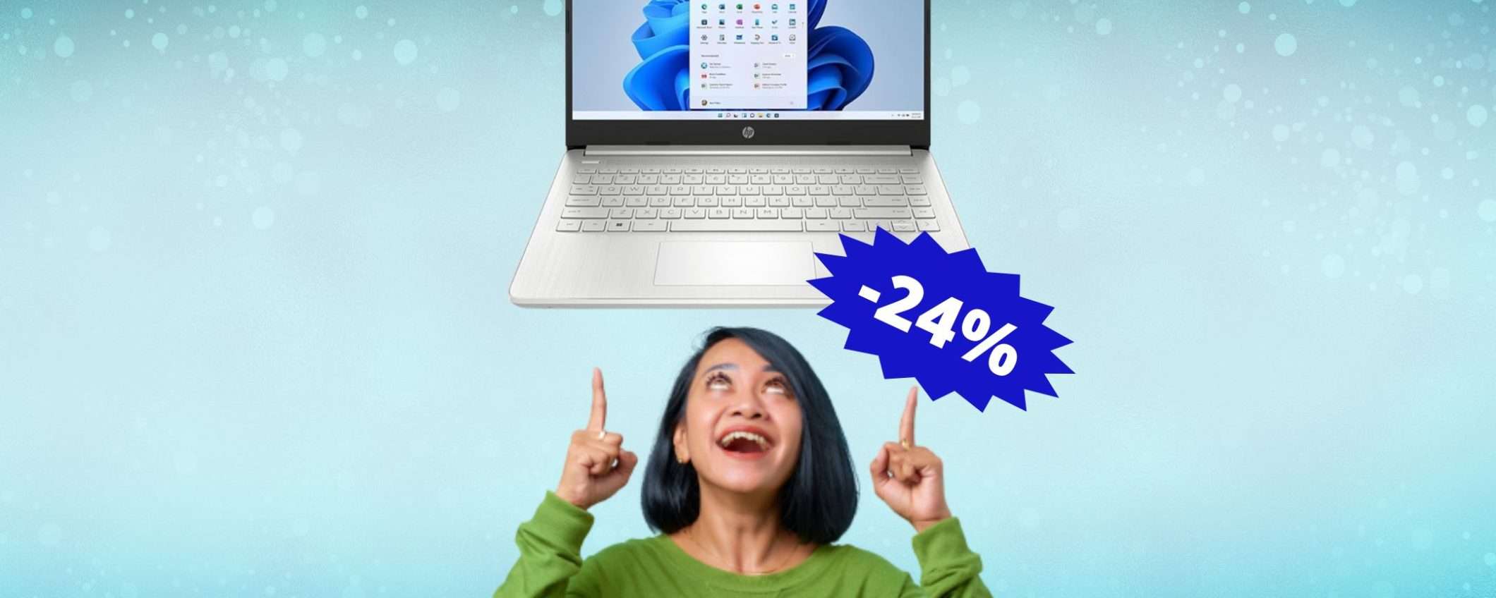 Notebook HP 14s: SUPER sconto del 24% su Amazon Notebook HP 14s: SUPER sconto del 24% su Amazon
