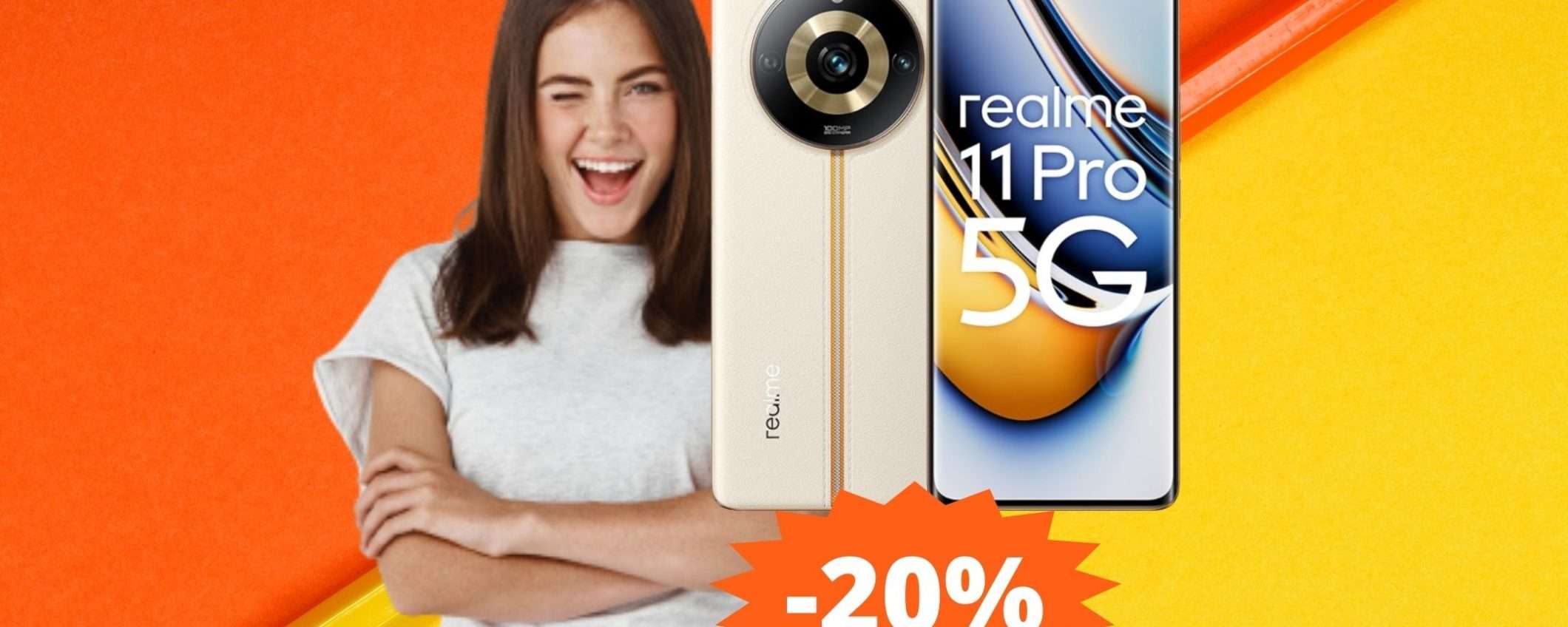 Realme 11 Pro: IRRESISTIBILE sconto su Amazon (-20%) Realme 11 Pro: IRRESISTIBILE sconto su Amazon (-20%)