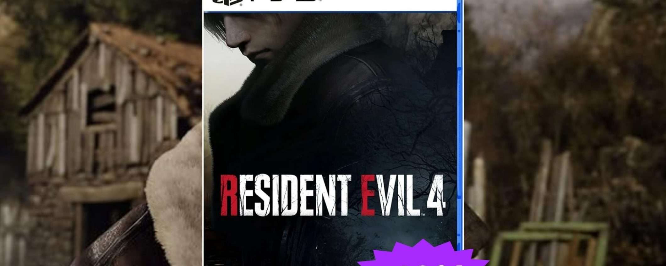 Resident Evil 4 per PS5: IMPOSSIBILE resistere a questo prezzo (-42%)