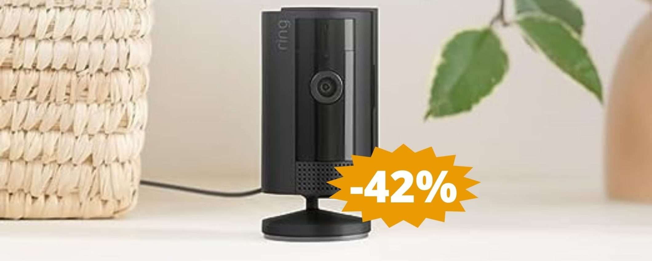Amazon Ring Indoor Camera: un AFFARE da non perdere