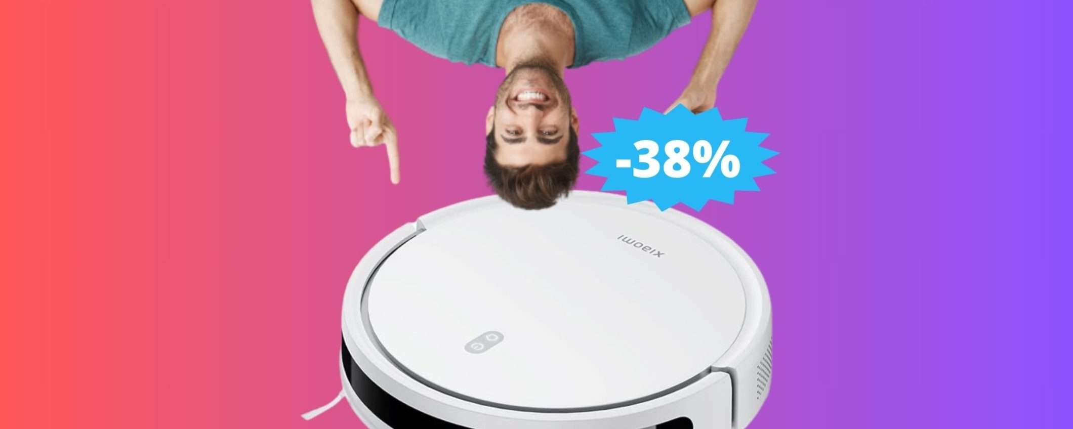 Robot aspirapolvere Xiaomi E12: MEGA sconto del 38% Robot aspirapolvere Xiaomi E12: MEGA sconto del 38%