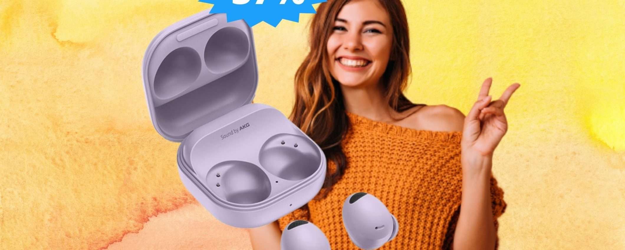 Samsung Galaxy Buds2 Pro: MEGA sconto del 37% Samsung Galaxy Buds2 Pro: MEGA sconto del 37%