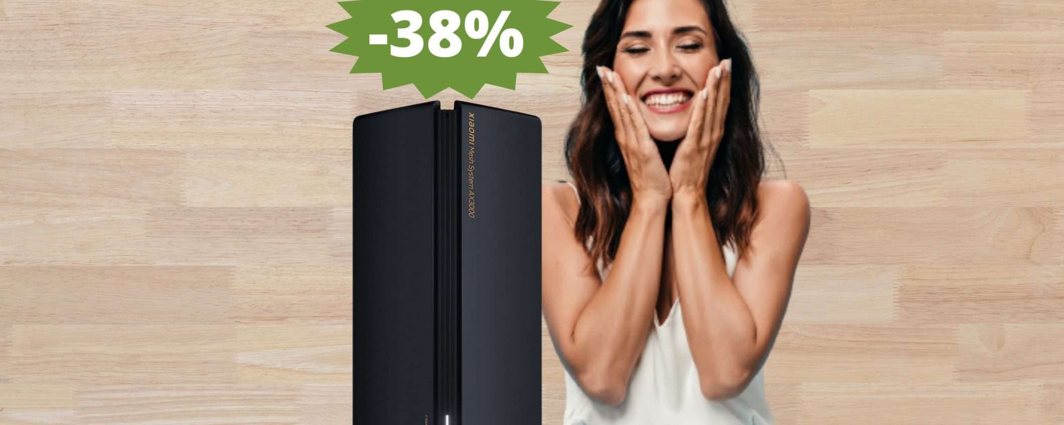 Sistema mesh Xiaomi AX3000: massima resa MINIMA spesa (-38%) Sistema mesh Xiaomi AX3000: massima resa MINIMA spesa (-38%)