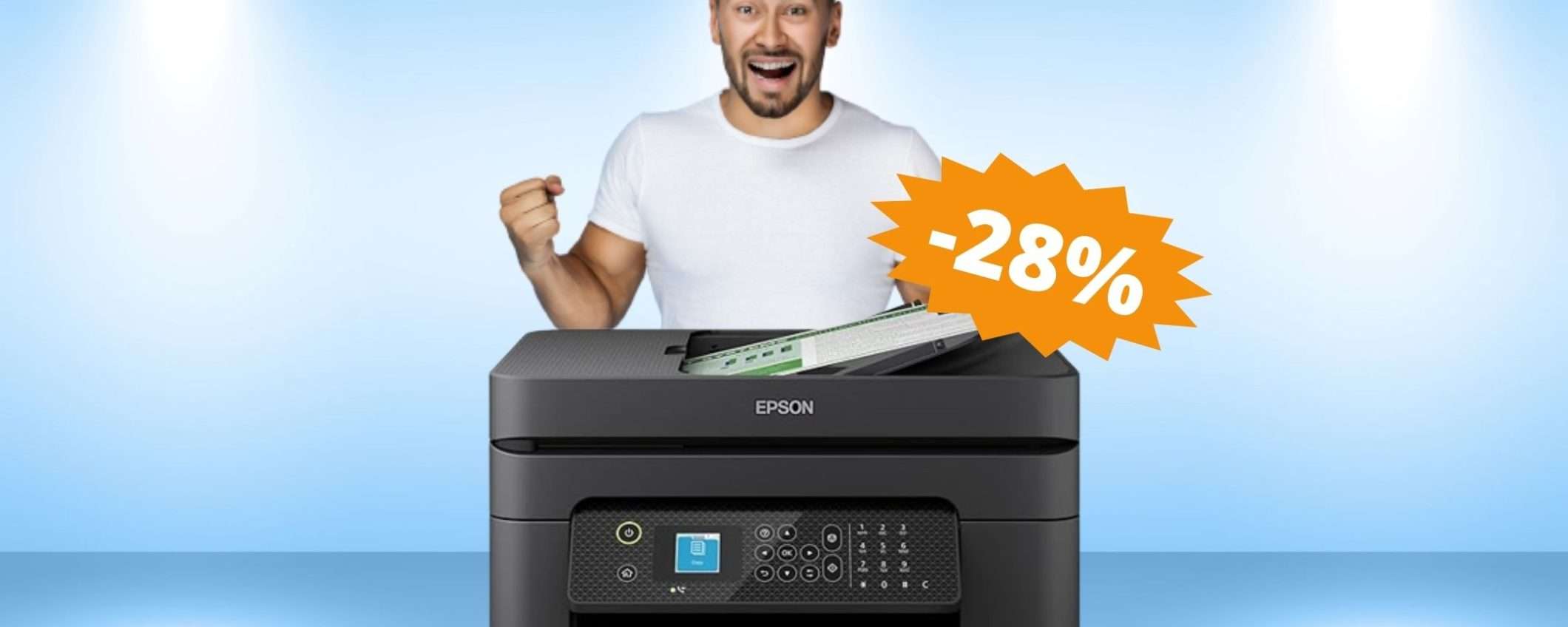 Stampante Epson WorkForce: l'OCCASIONE che stavi cercando Stampante Epson WorkForce: l'OCCASIONE che stavi cercando