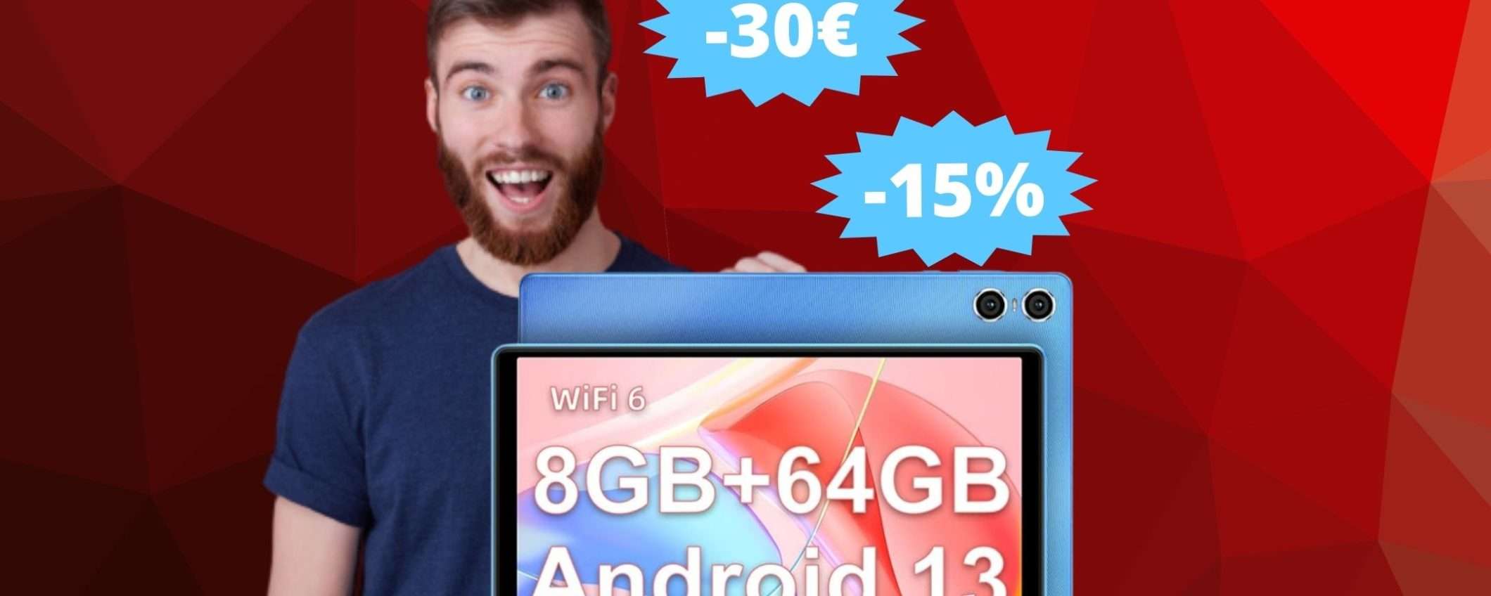 Tablet Teclast P26T: offerta del 15% + coupon sconto di 30 euro Tablet Teclast P26T: offerta del 15% + coupon sconto di 30 euro