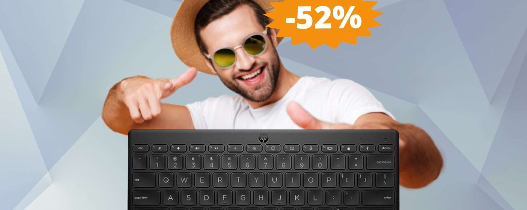 Tastiera HP 350: un AFFARE imperdibile su Amazon (-52%) Tastiera HP 350: un AFFARE imperdibile su Amazon (-52%)