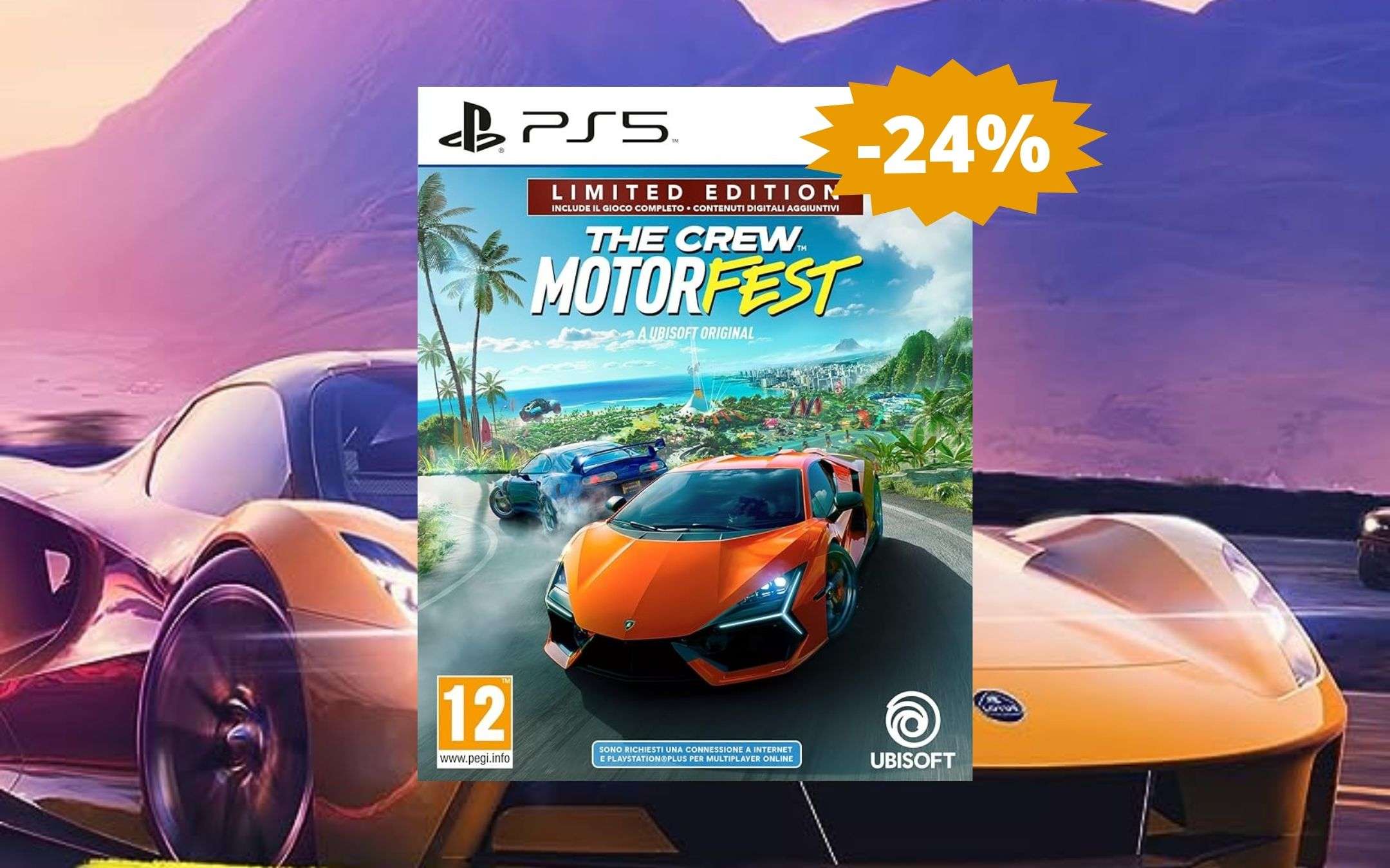 The Crew Motorfest per PS5: la limited edition in SUPER sconto