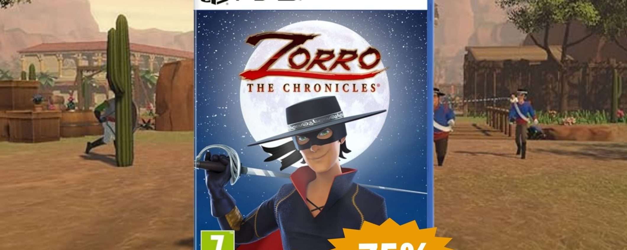 Zorro The Chronicles PS5: un AFFARE imperdibile (-75%) Zorro The Chronicles PS5: un AFFARE imperdibile (-75%)