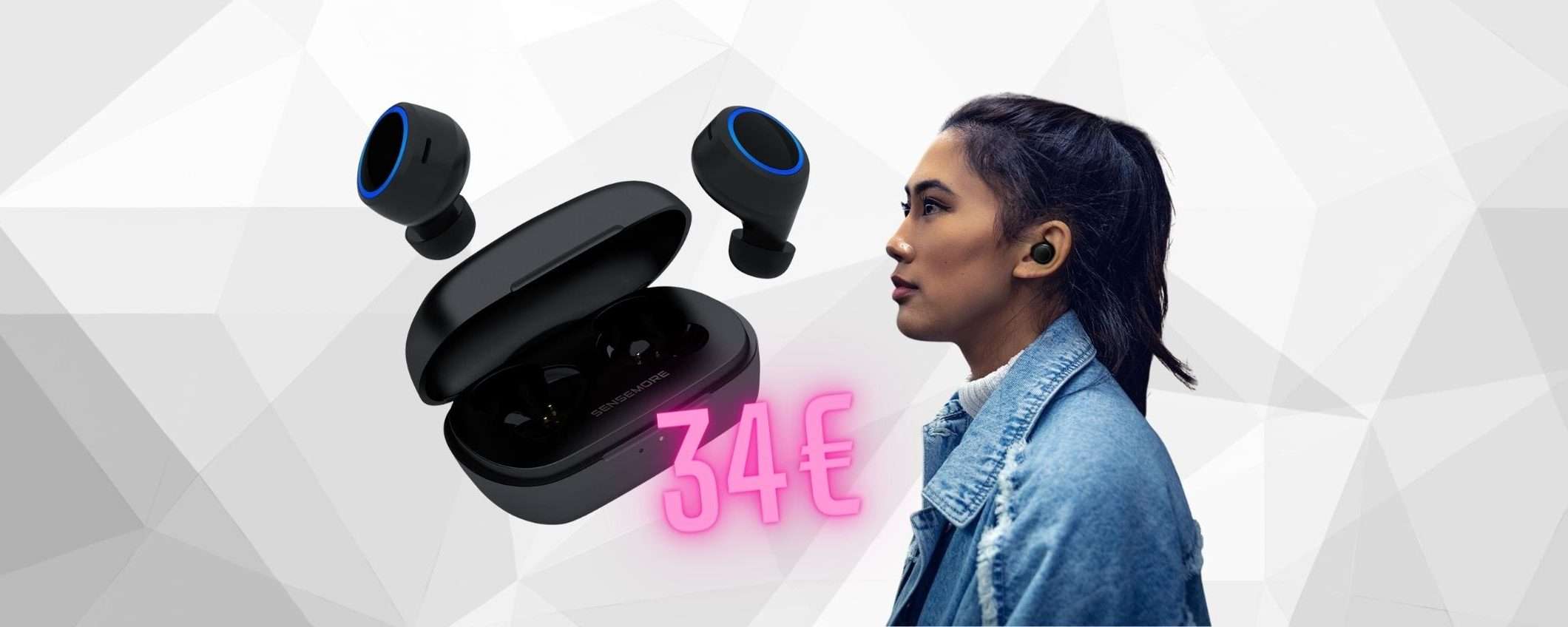 Creative Sensemore Air in DOPPIO SCONTO su Amazon (34€) Creative Sensemore Air in DOPPIO SCONTO su Amazon (34€)