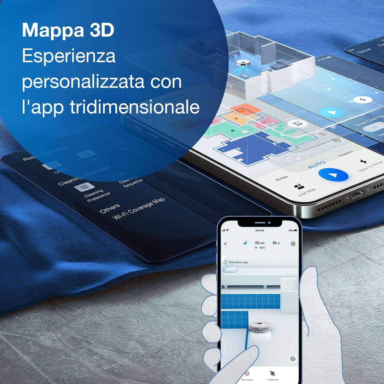 deebot-t9-robot-aspirapolvere-amazon-mega-sconto-57-mappare